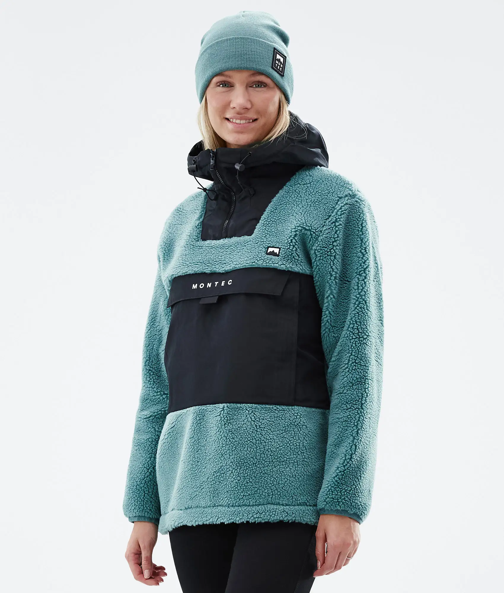 Lima W 22 Fleece Hoodie Women Atlantic/Black