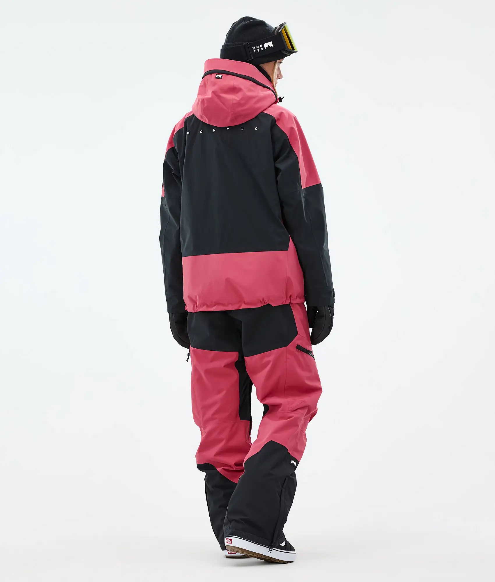 Morpheus W Snowboard Jacket Women Light Red/Black