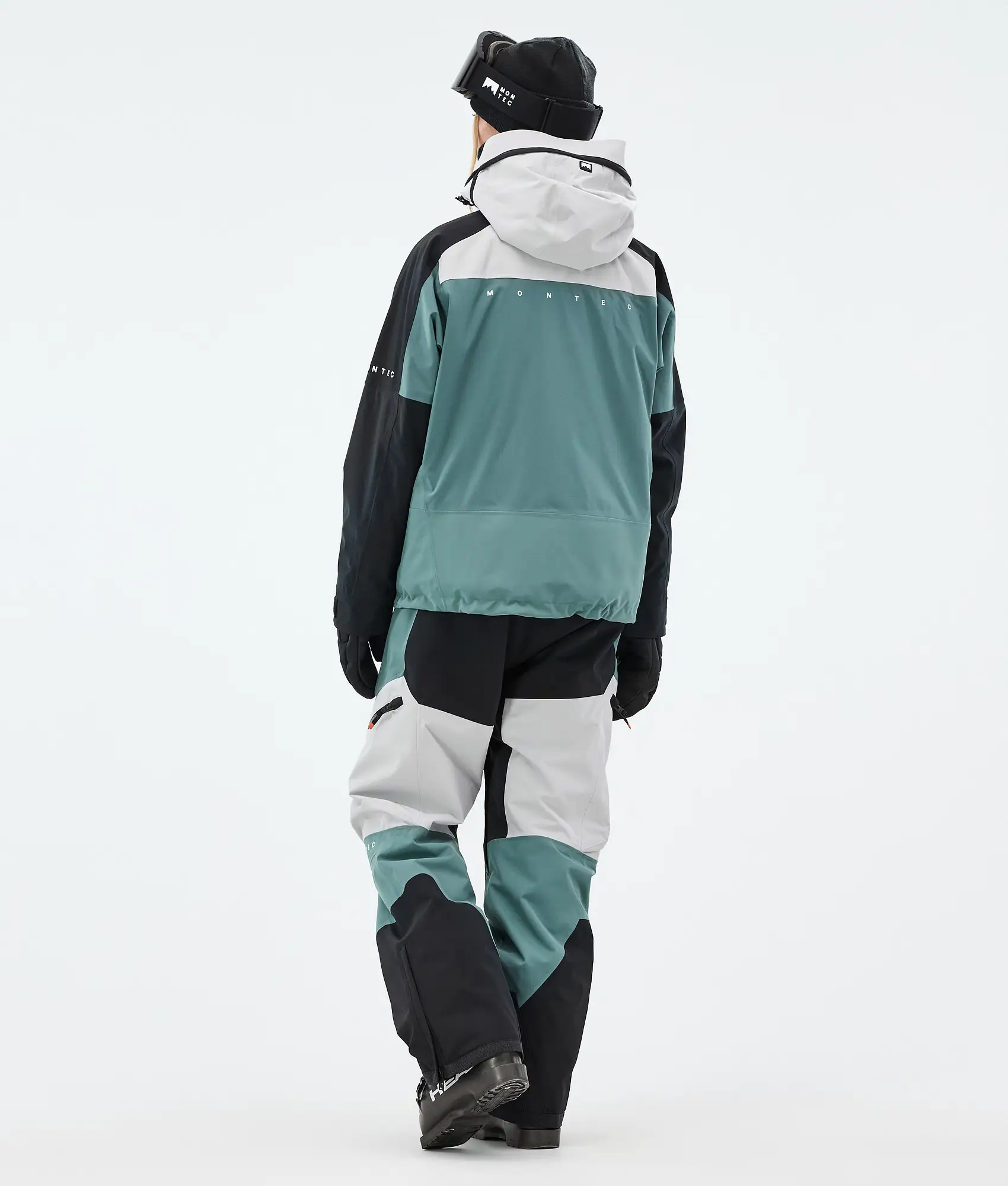 Oracle W Ski Jacket Women Light Grey/Black/Atlantic