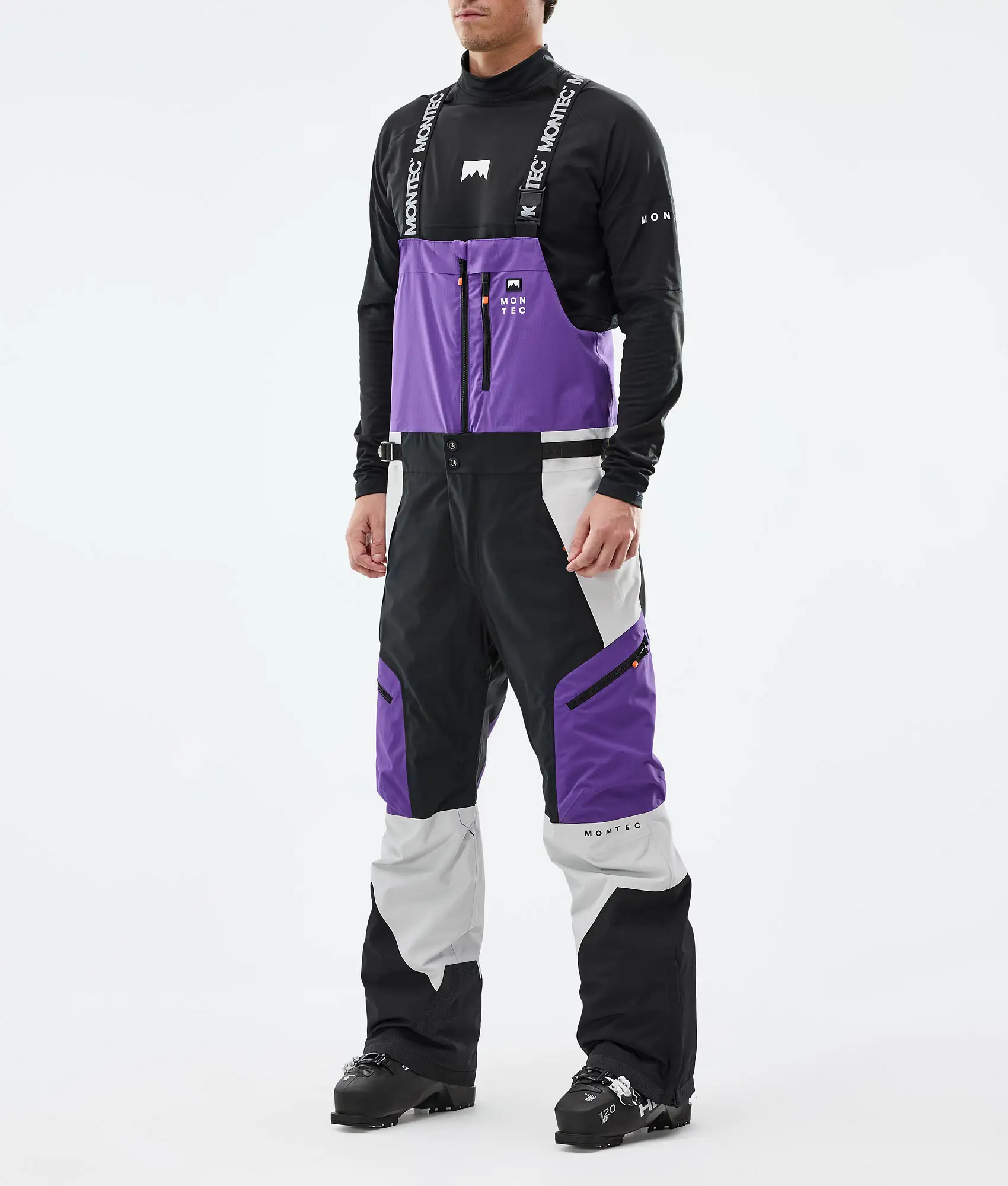 Dozer Ski Pants Men Vivid Purple/Black/Light Grey