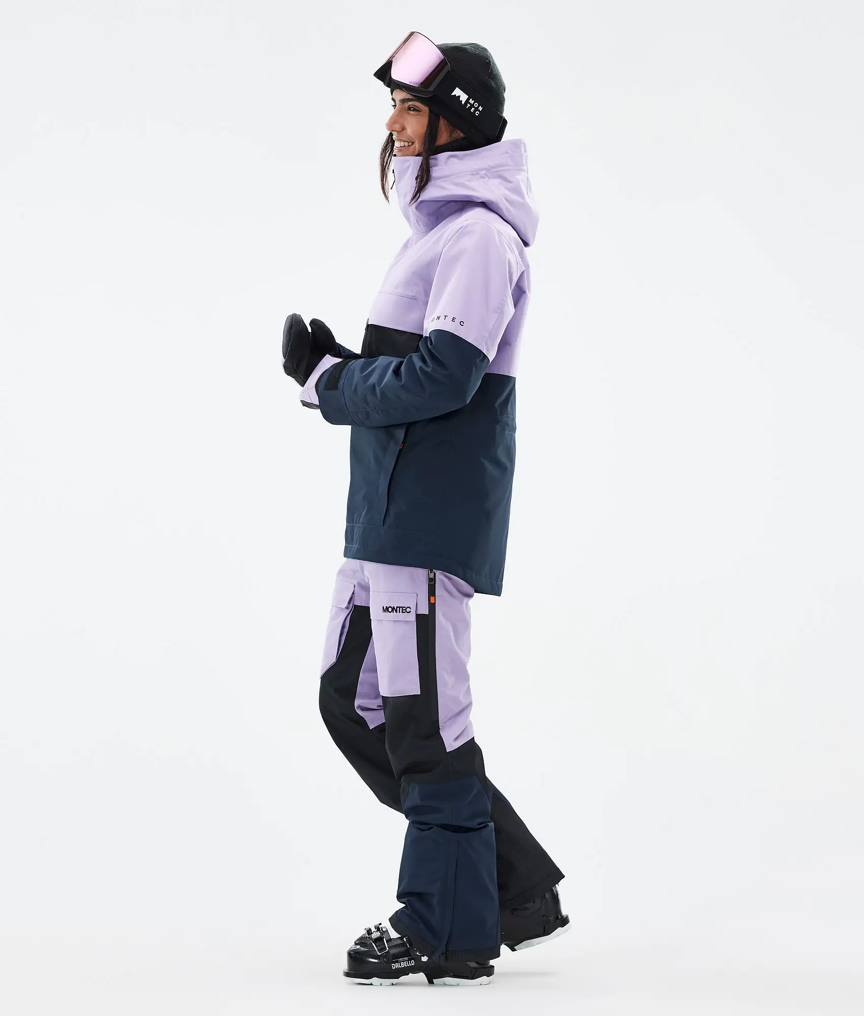Dune W Ski Jacket Women Faded Violet/Black/Dark Blue