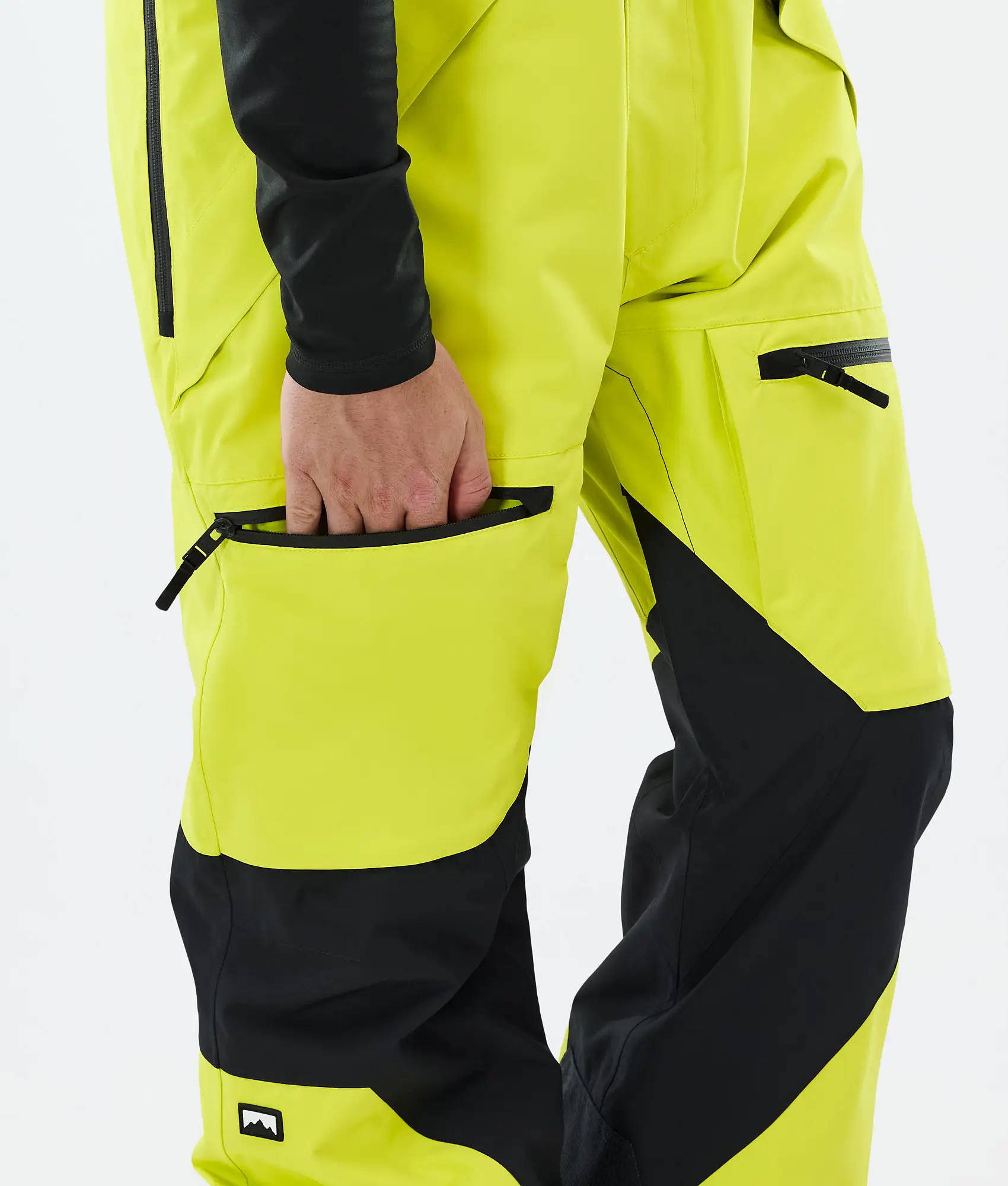 Arch Snowboard Pants Men Bright Yellow/Black