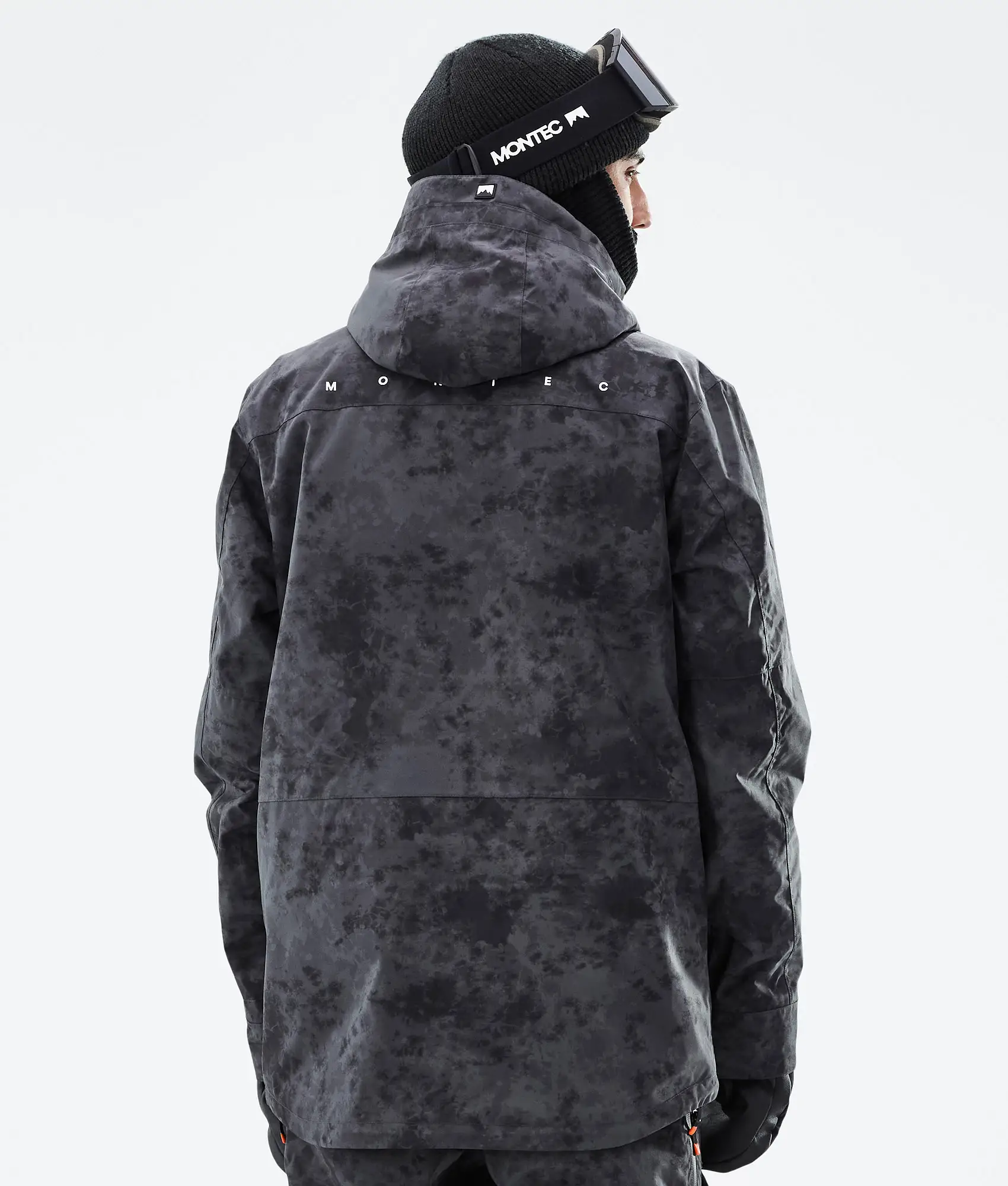 Fawk Snowboard Jacket Men Black Tiedye