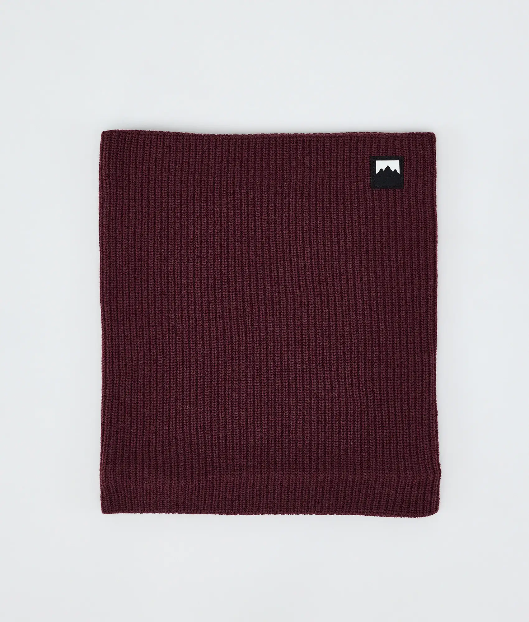Classic Knitted Facemask Burgundy