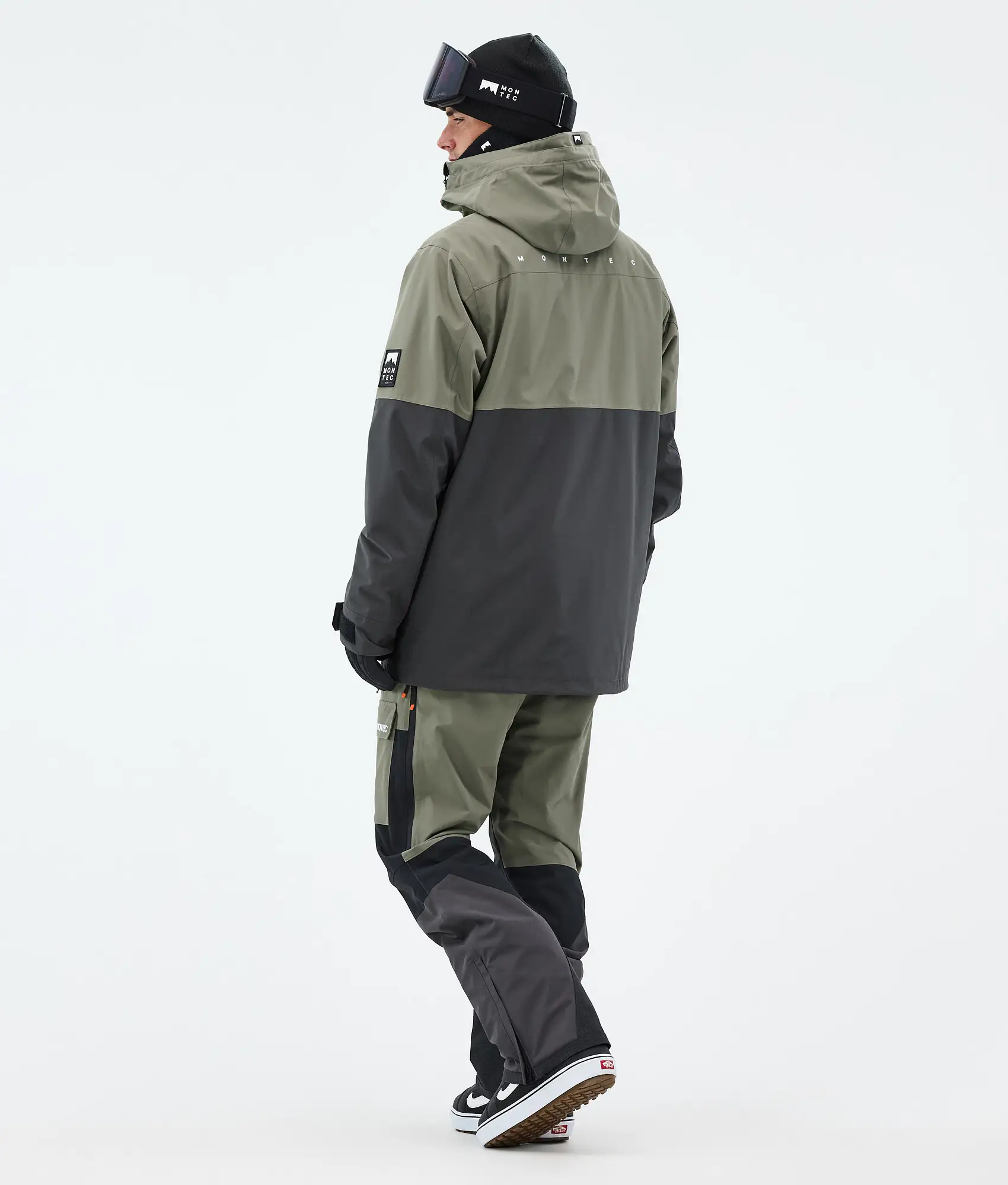 Doom Snowboard Jacket Men Greenish/Black/Phantom