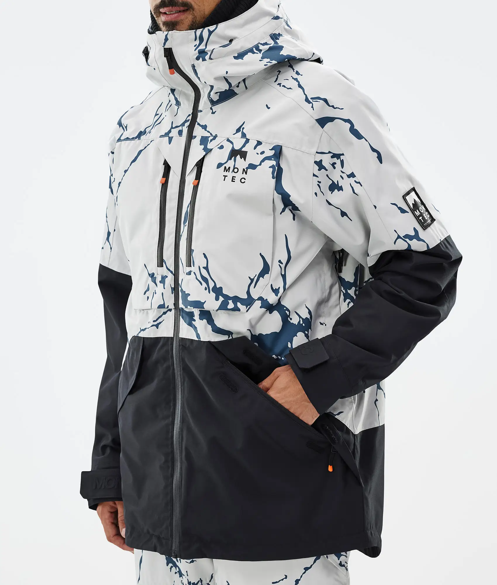 Arch Ski Jacket Men Ice/Black