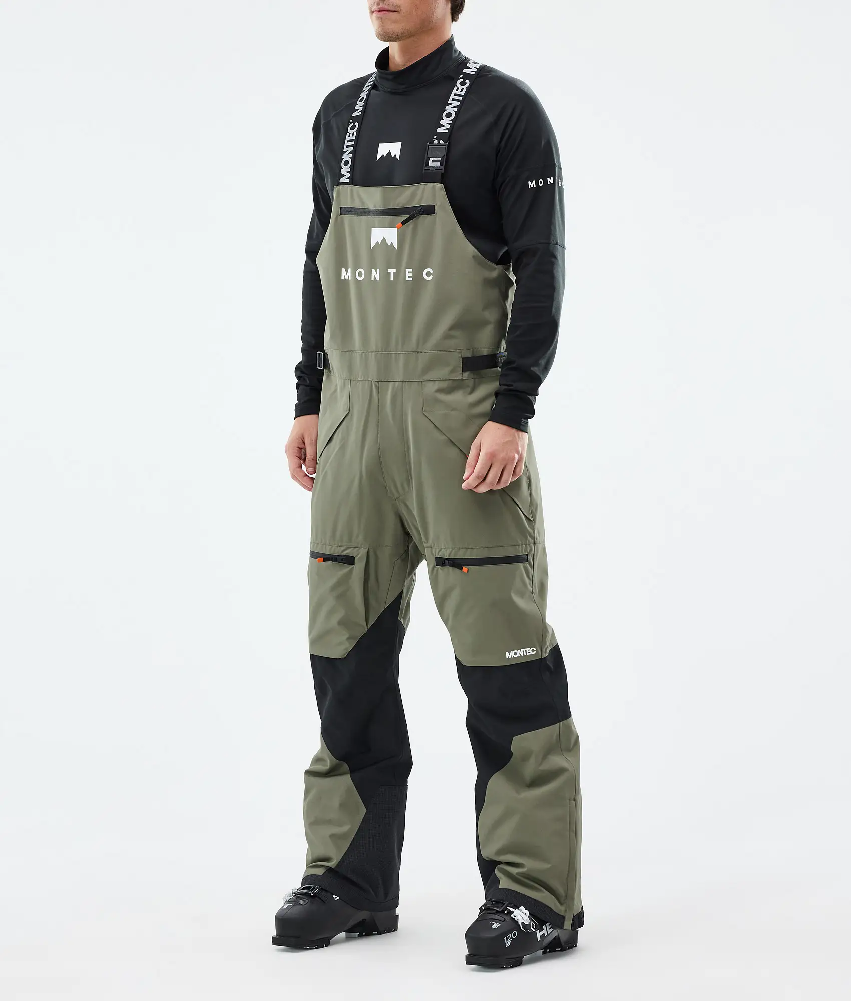 Arch Ski Pants Men Greenish/Black