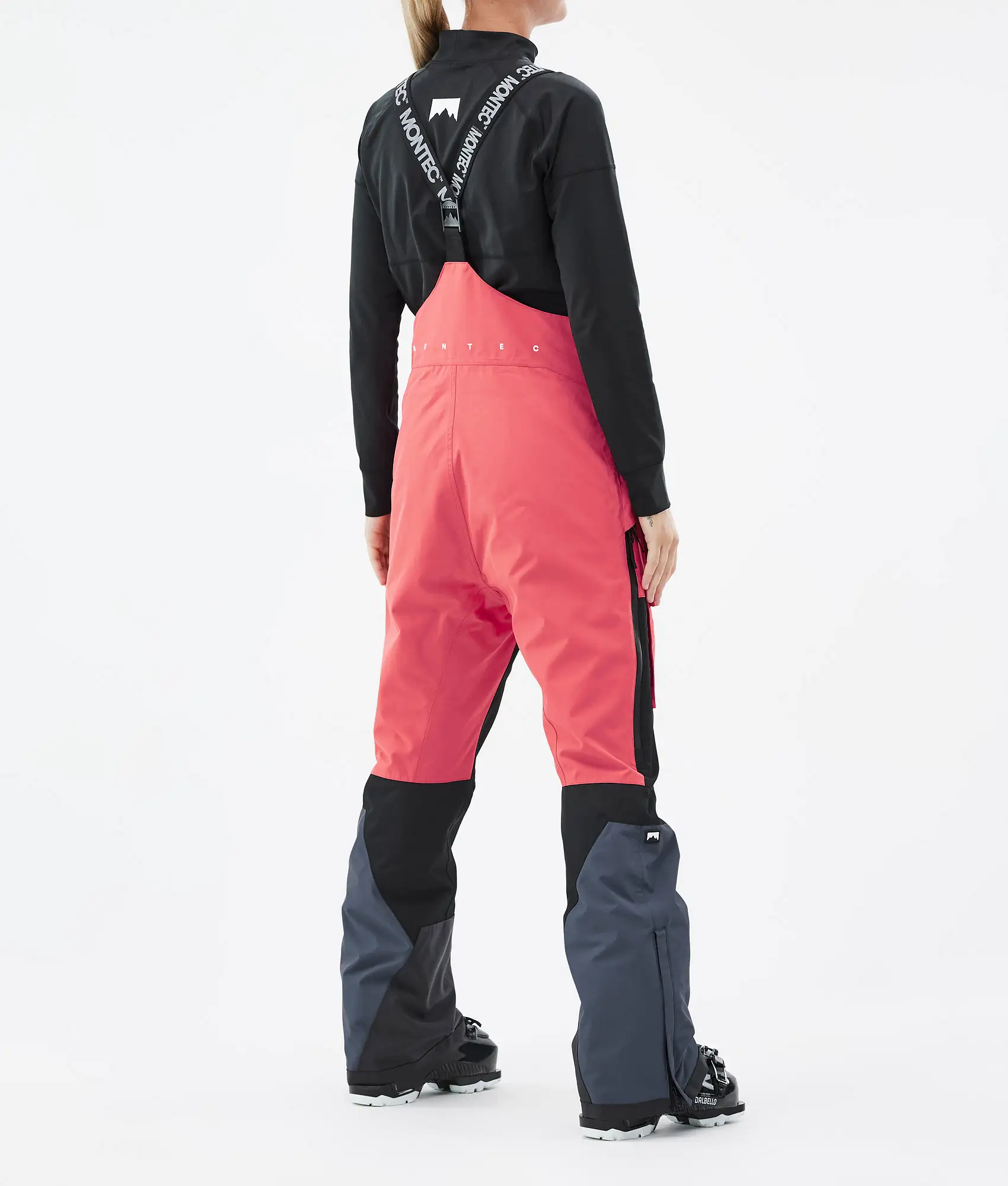 Fawk W Ski Pants Women Coral/Black/Metal Blue