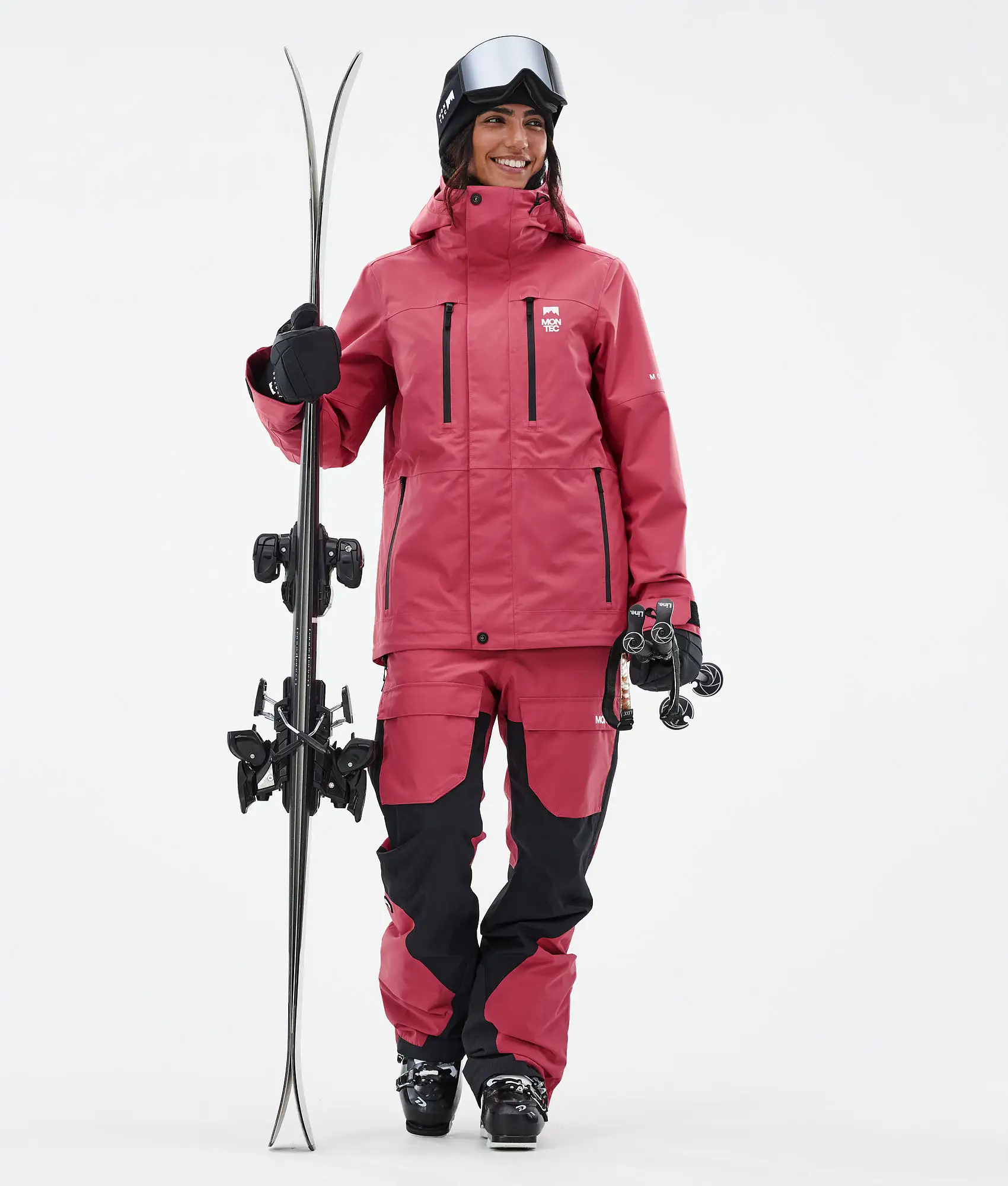 Fawk W Ski Jacket Women Light Red