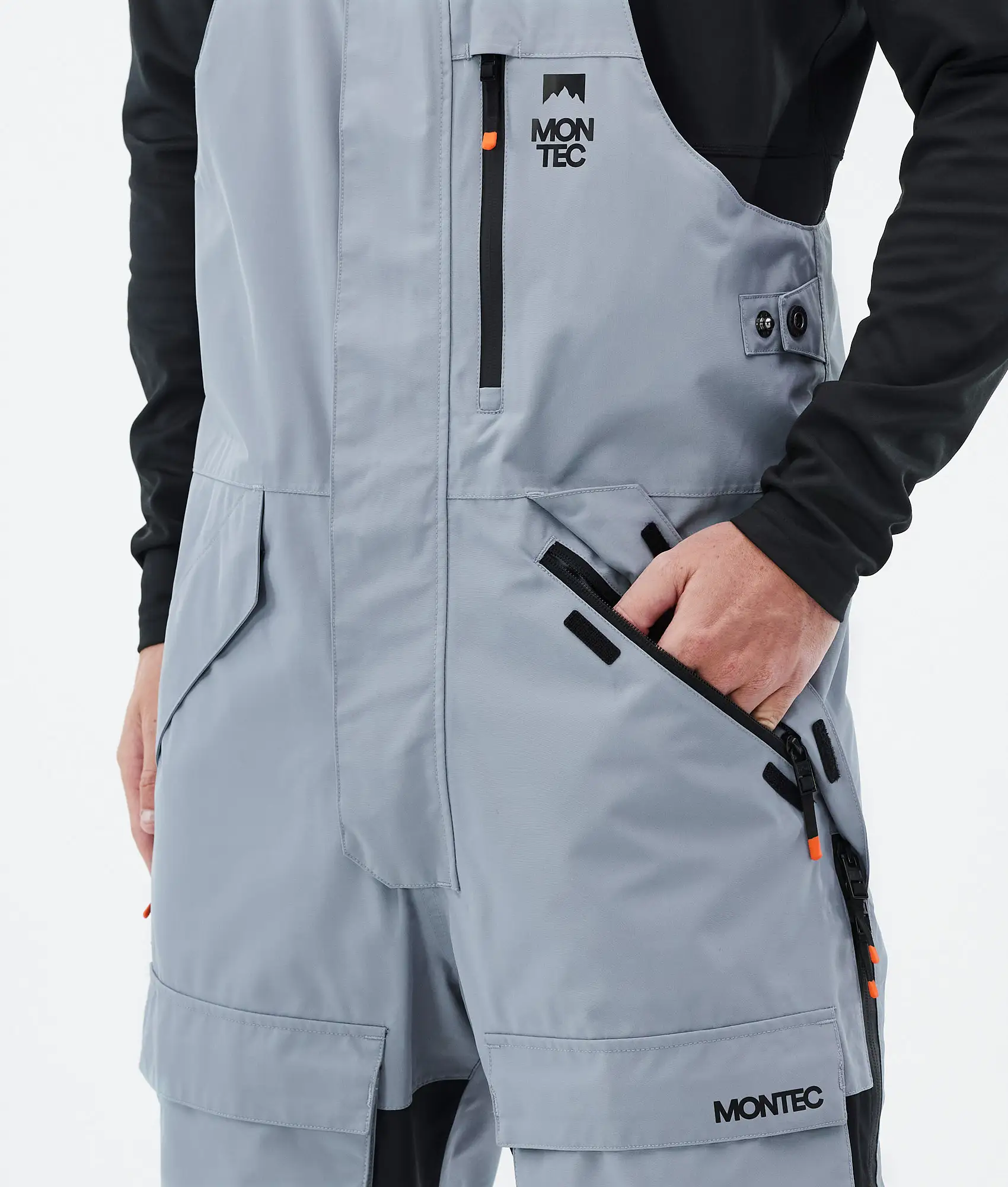 Fawk Ski Pants Men Soft Blue/Black