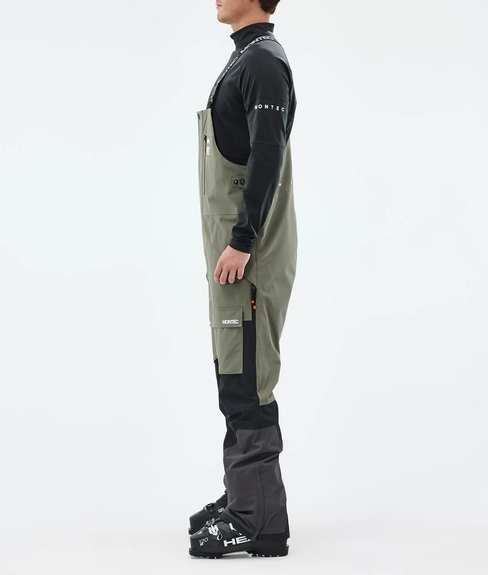 Fawk Ski Pants Men Greenish/Black/Phantom