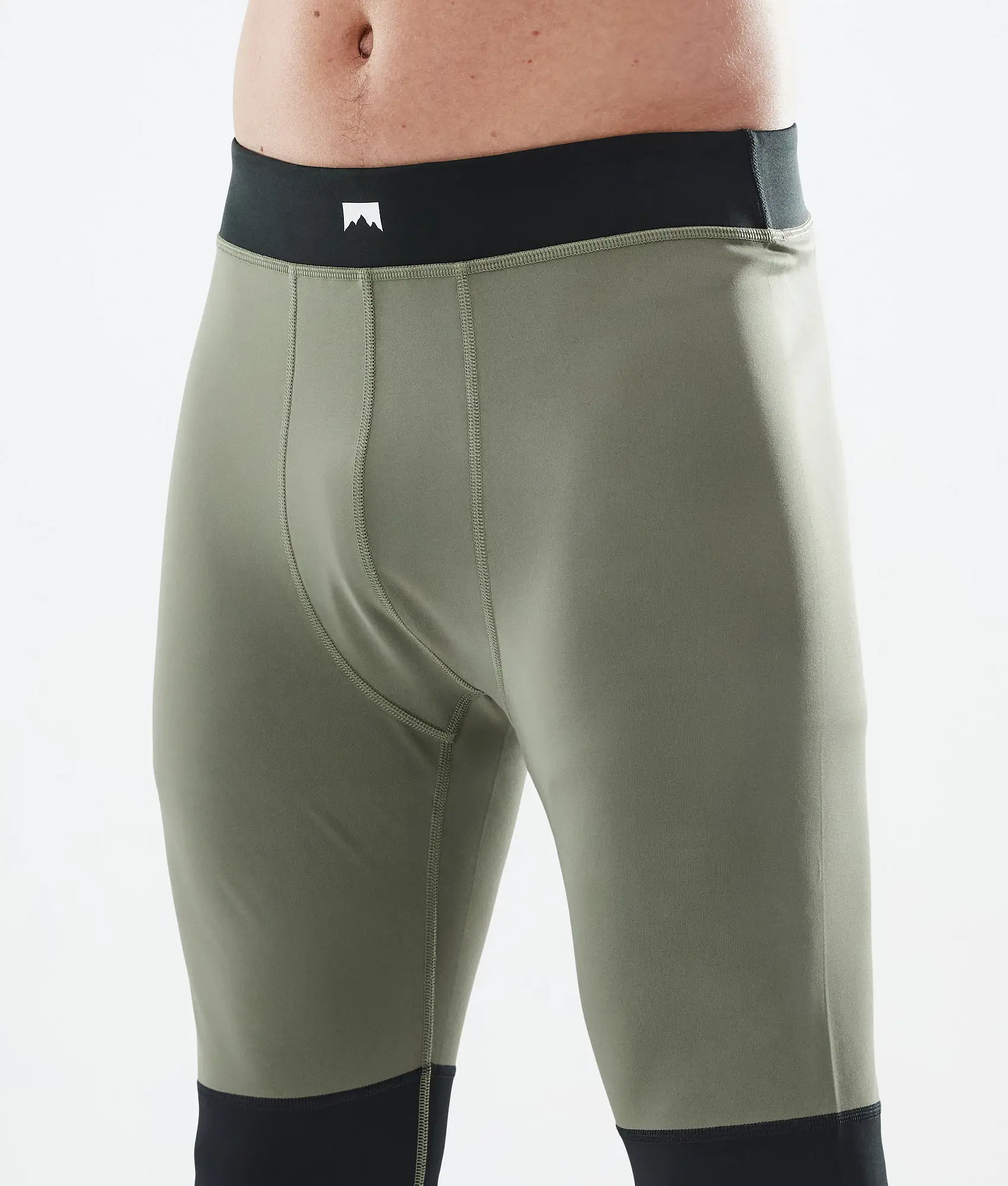 Alpha Base Layer Pant Men Greenish/Black/Phantom