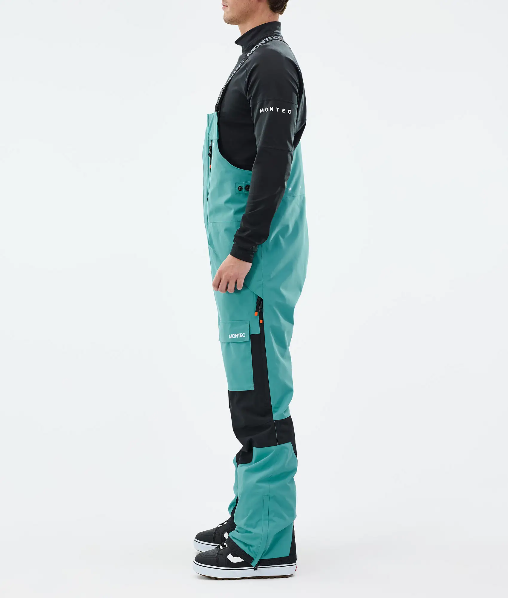 Fawk Snowboard Pants Men Turquoise/Black