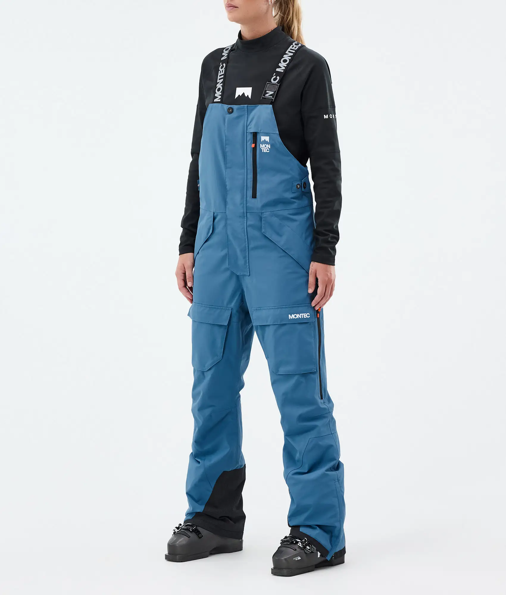 Fawk W Ski Pants Women Blue Steel