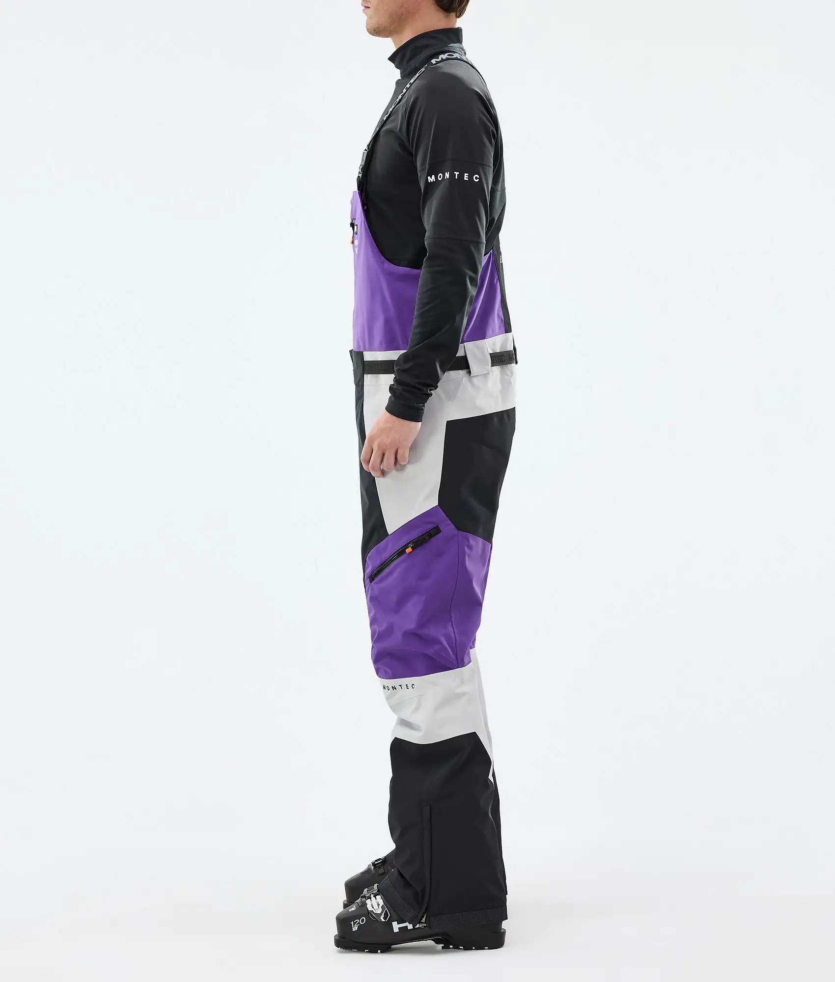 Dozer Ski Pants Men Vivid Purple/Black/Light Grey