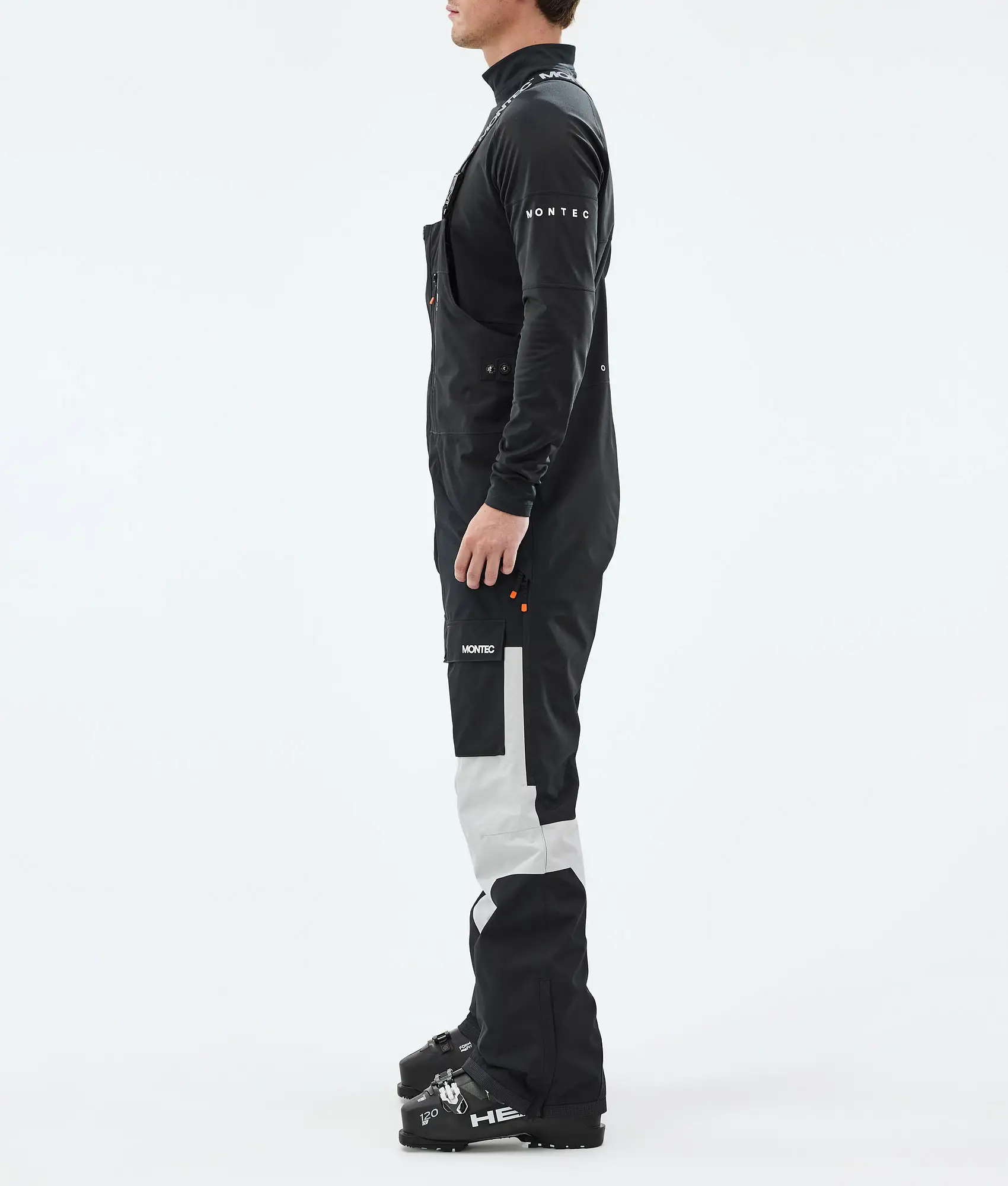 Fawk Ski Pants Men Black/Light Grey