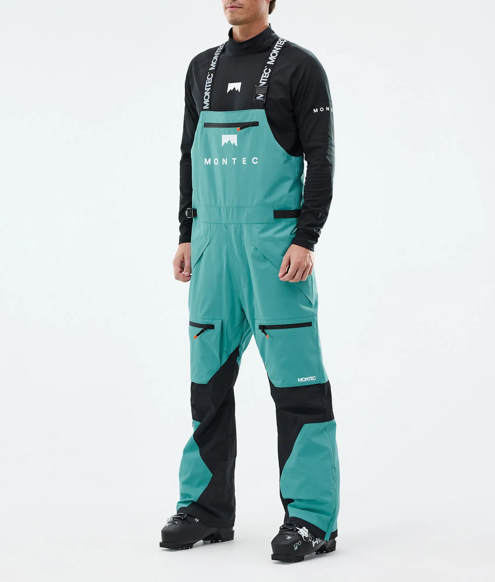 Arch Ski Pants Men Turquoise/Black