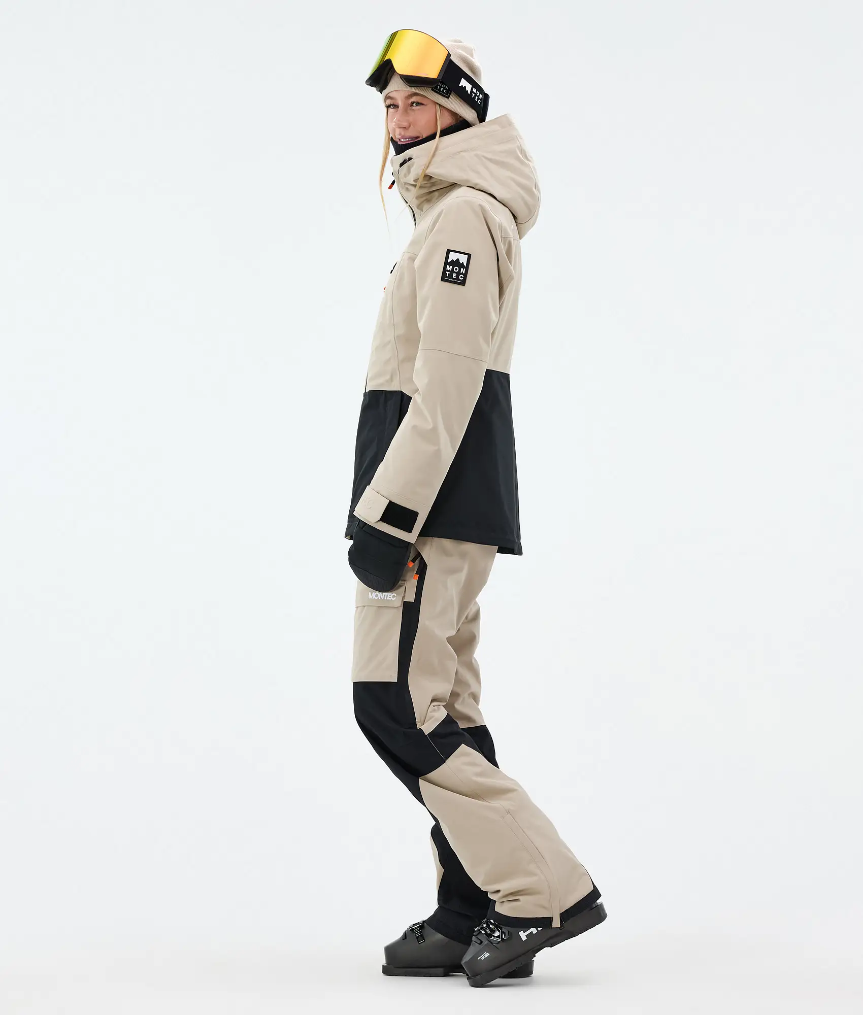 Moss W Ski Jacket Women Sand/Black