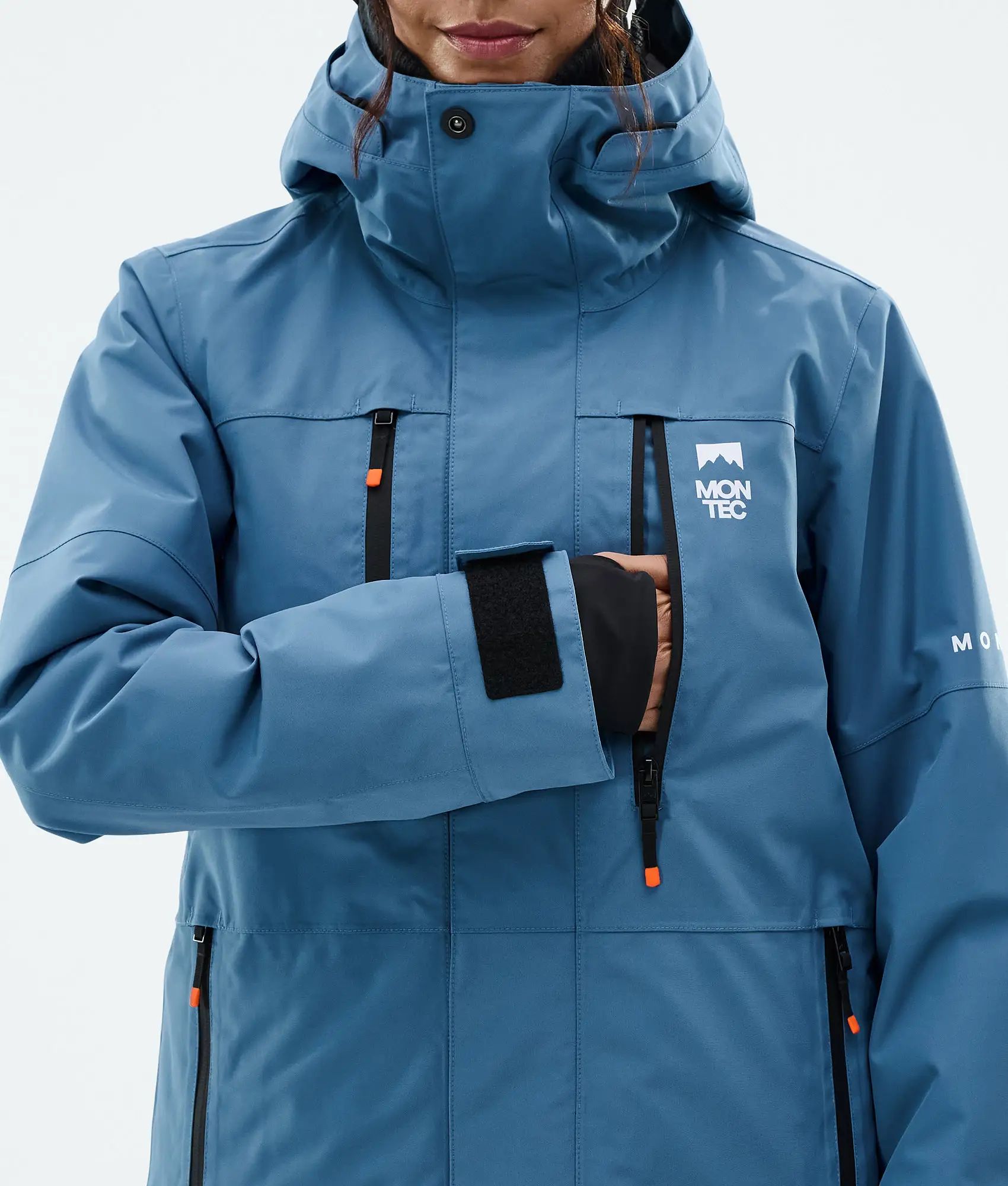 Fawk W Ski Jacket Women Blue Steel