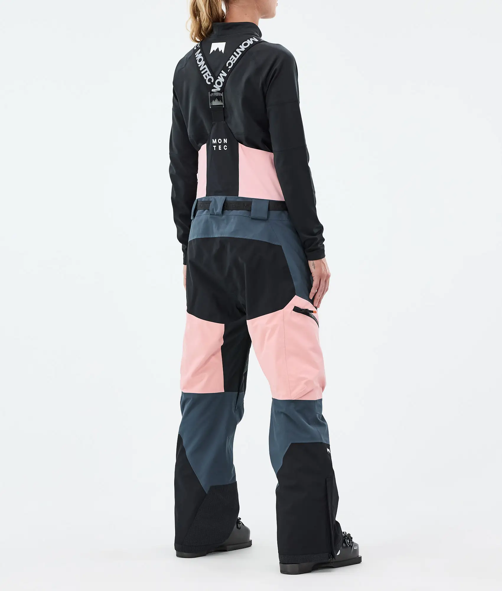 Dozer W Ski Pants Women Soft Pink/Black/Metal Blue