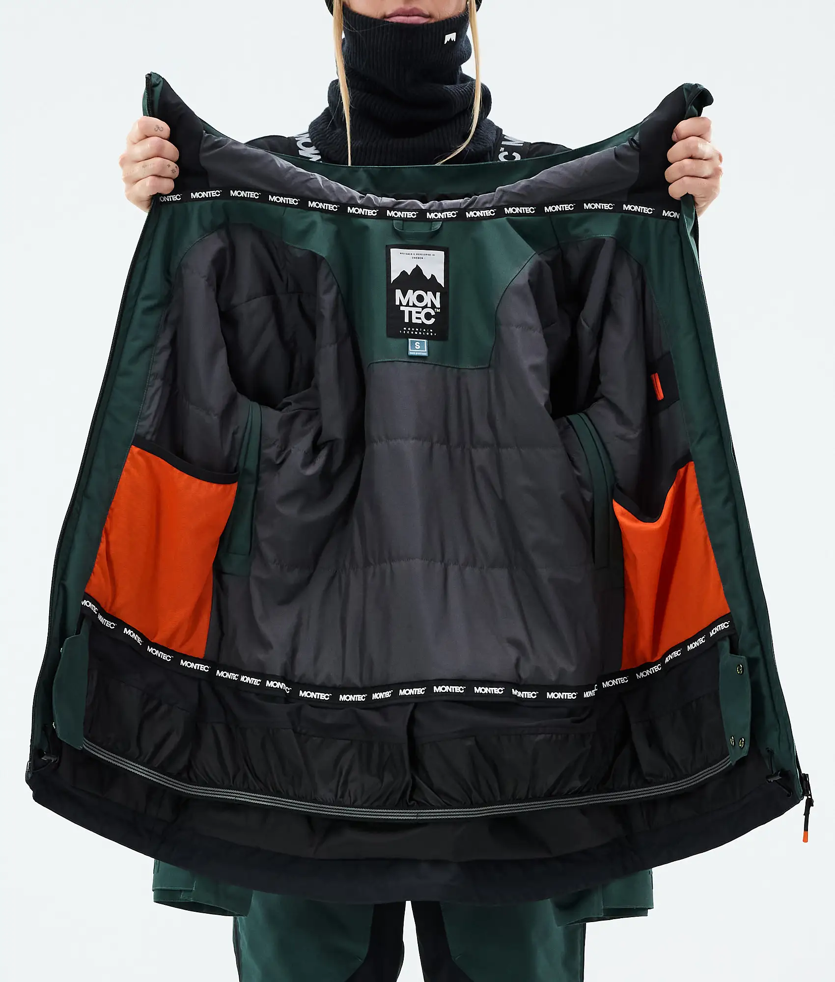 Moss W Snowboard Jacket Women Dark Atlantic/Black Renewed