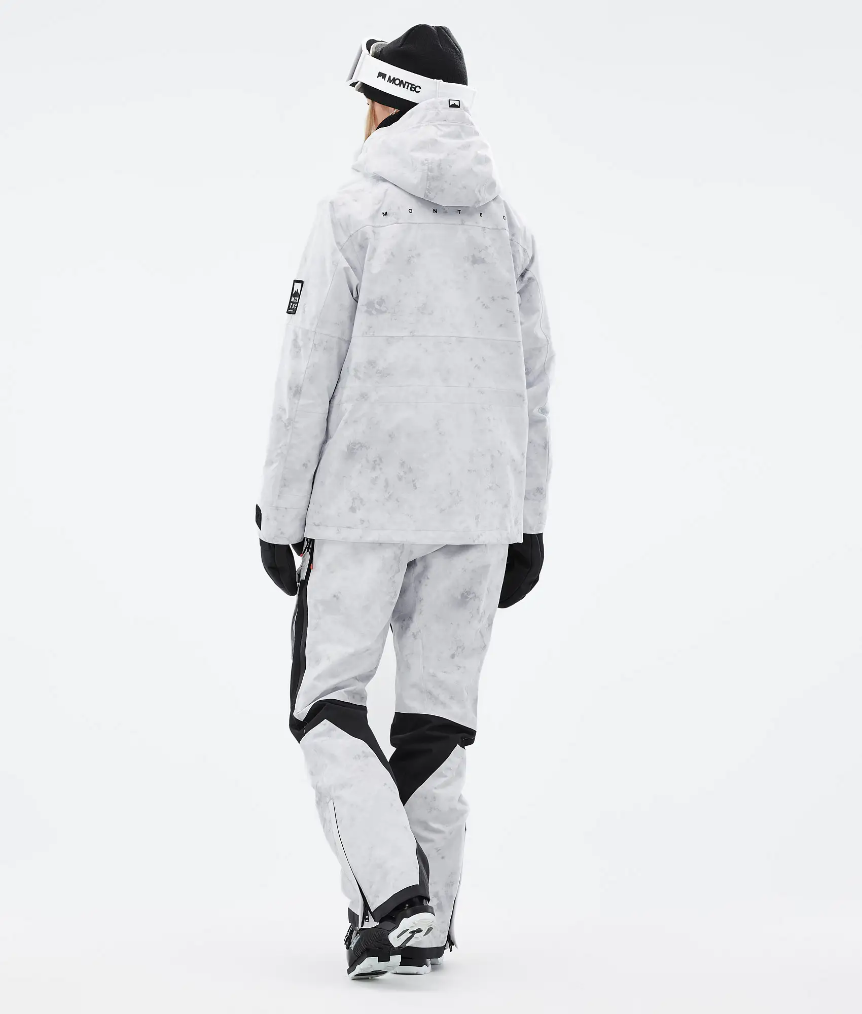 Doom W Ski Jacket Women White Tiedye