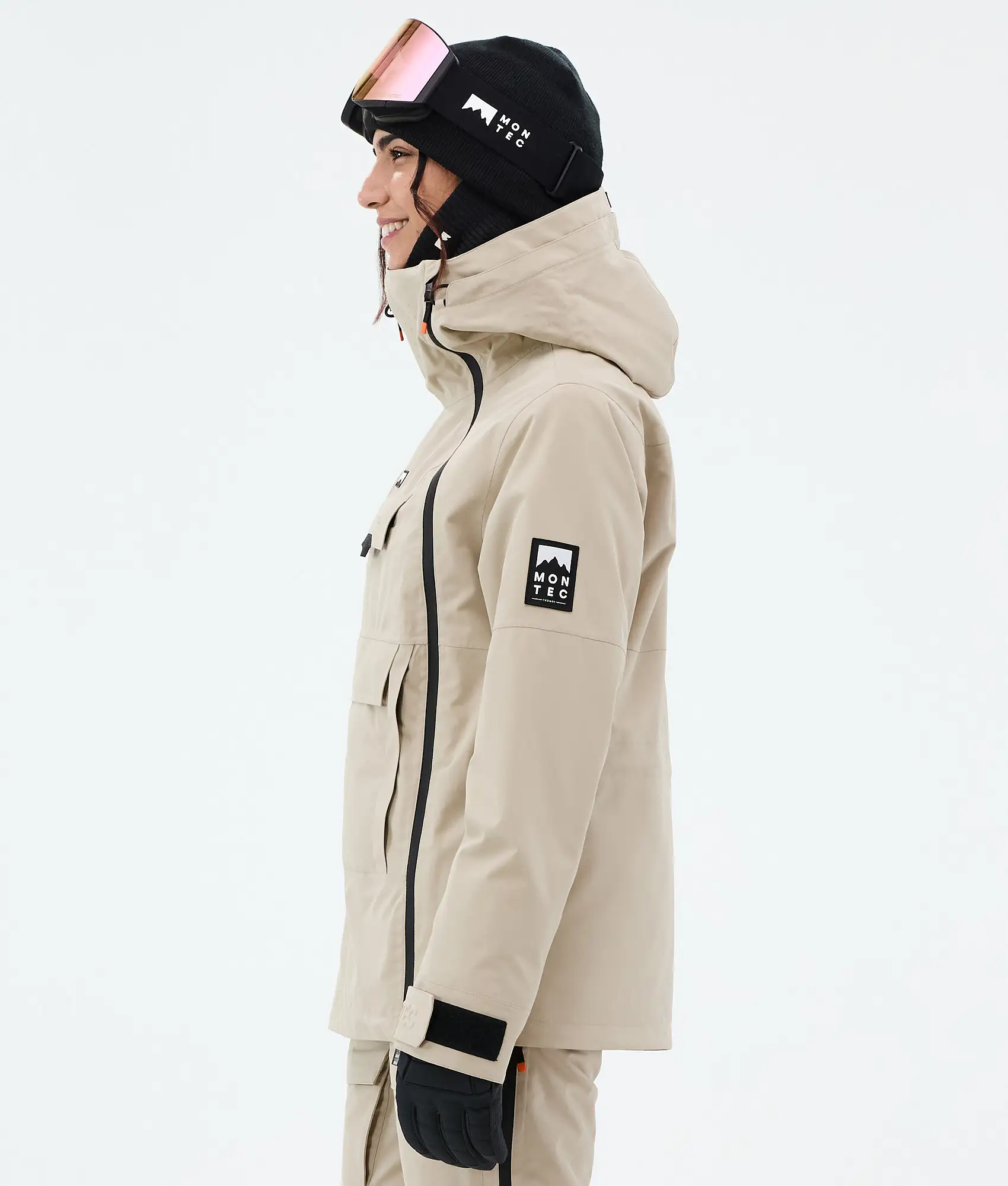 Doom W Ski Jacket Women Sand
