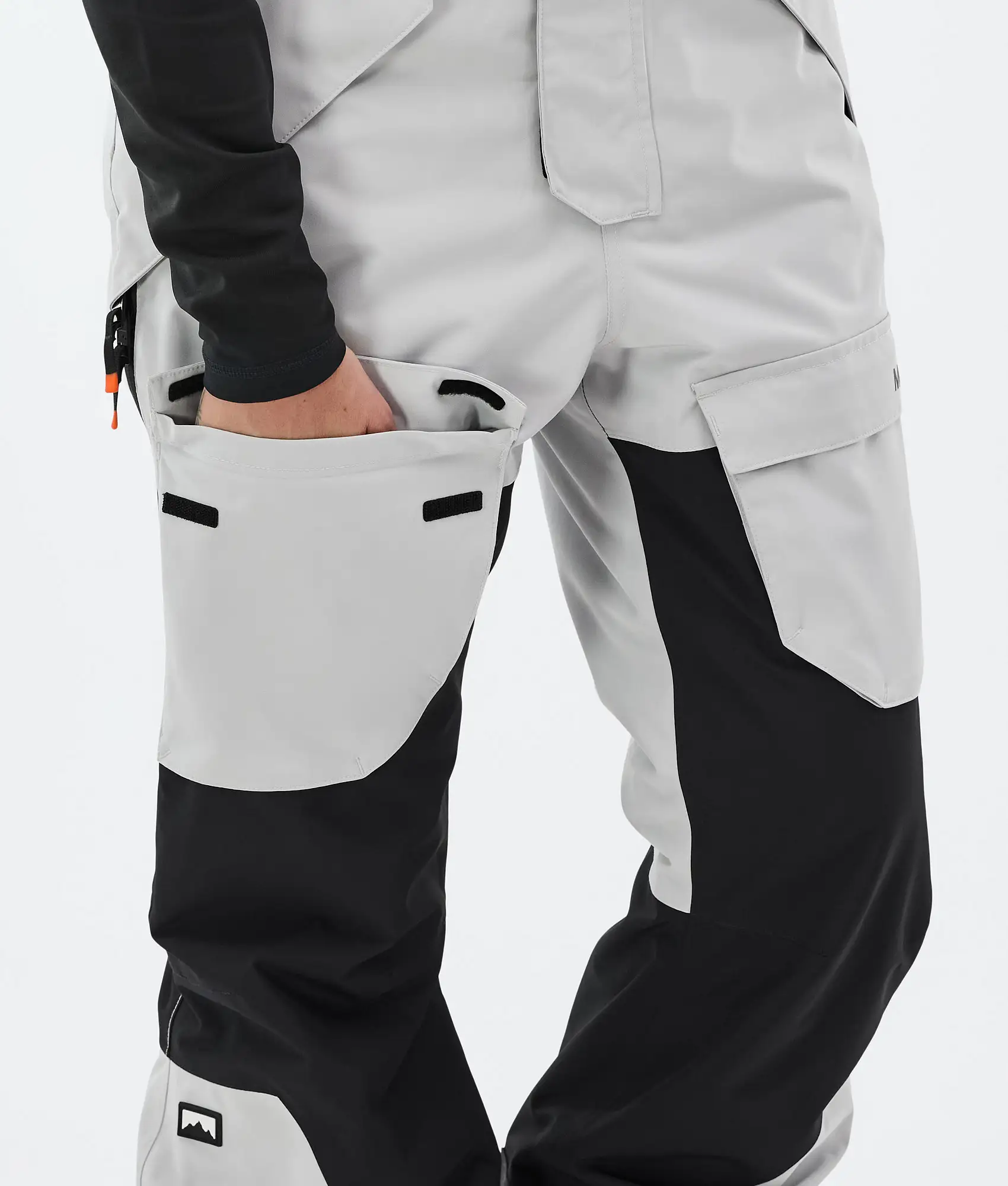 Fawk W Snowboard Pants Women Light Grey/Black