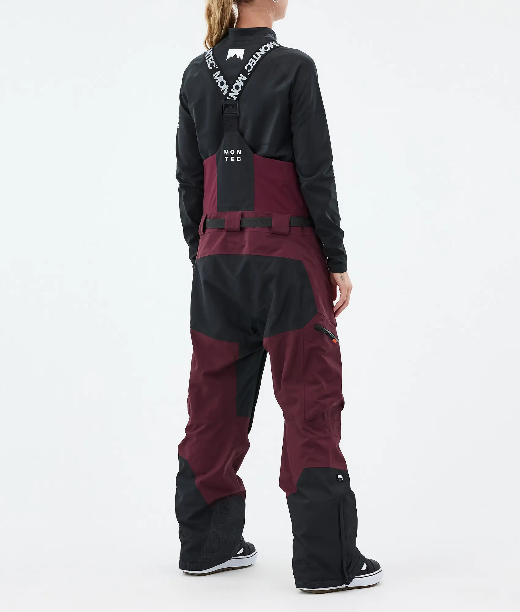 Dozer W Snowboard Pants Women Burgundy/Black