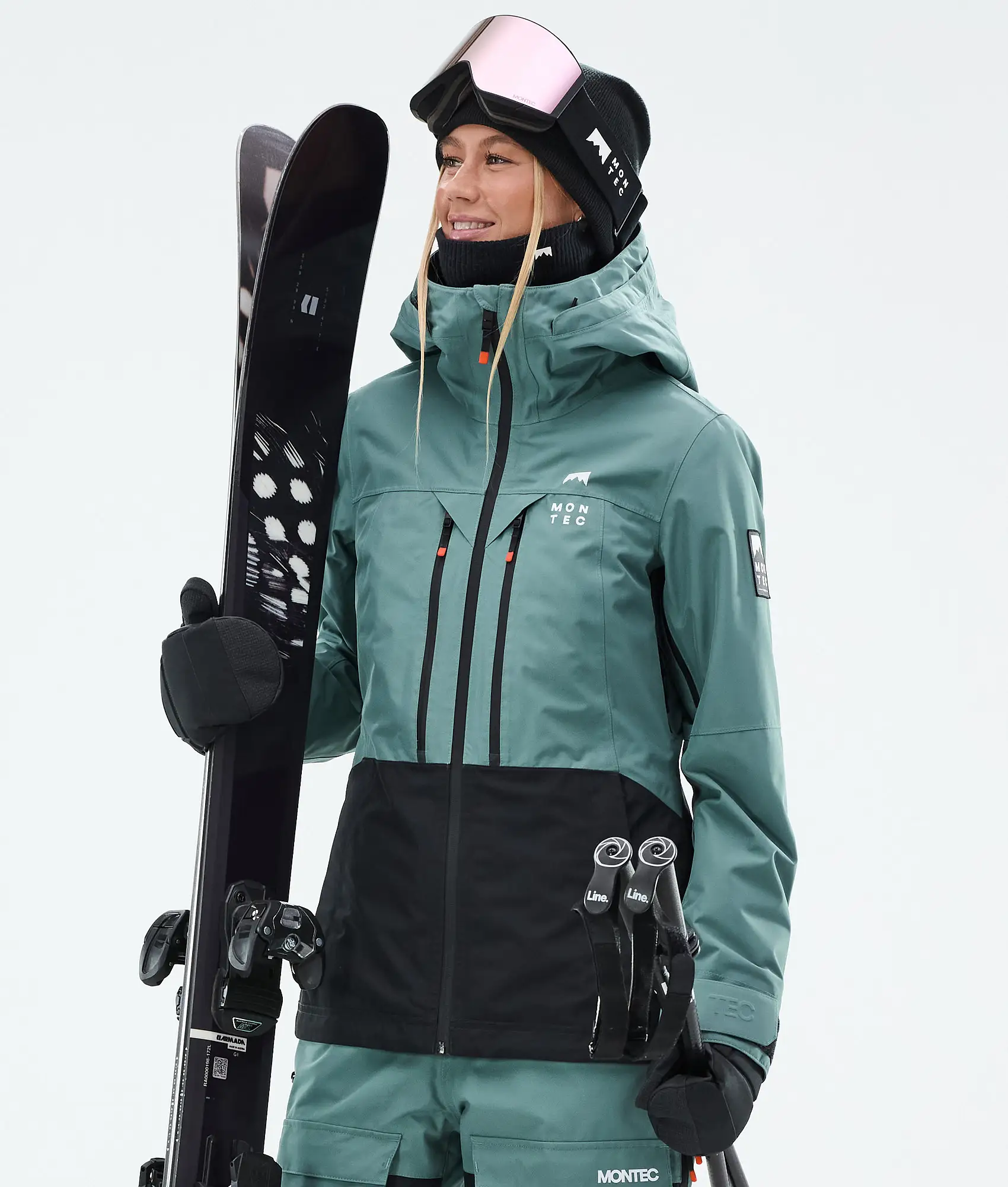 Moss W Ski Jacket Women Atlantic/Black