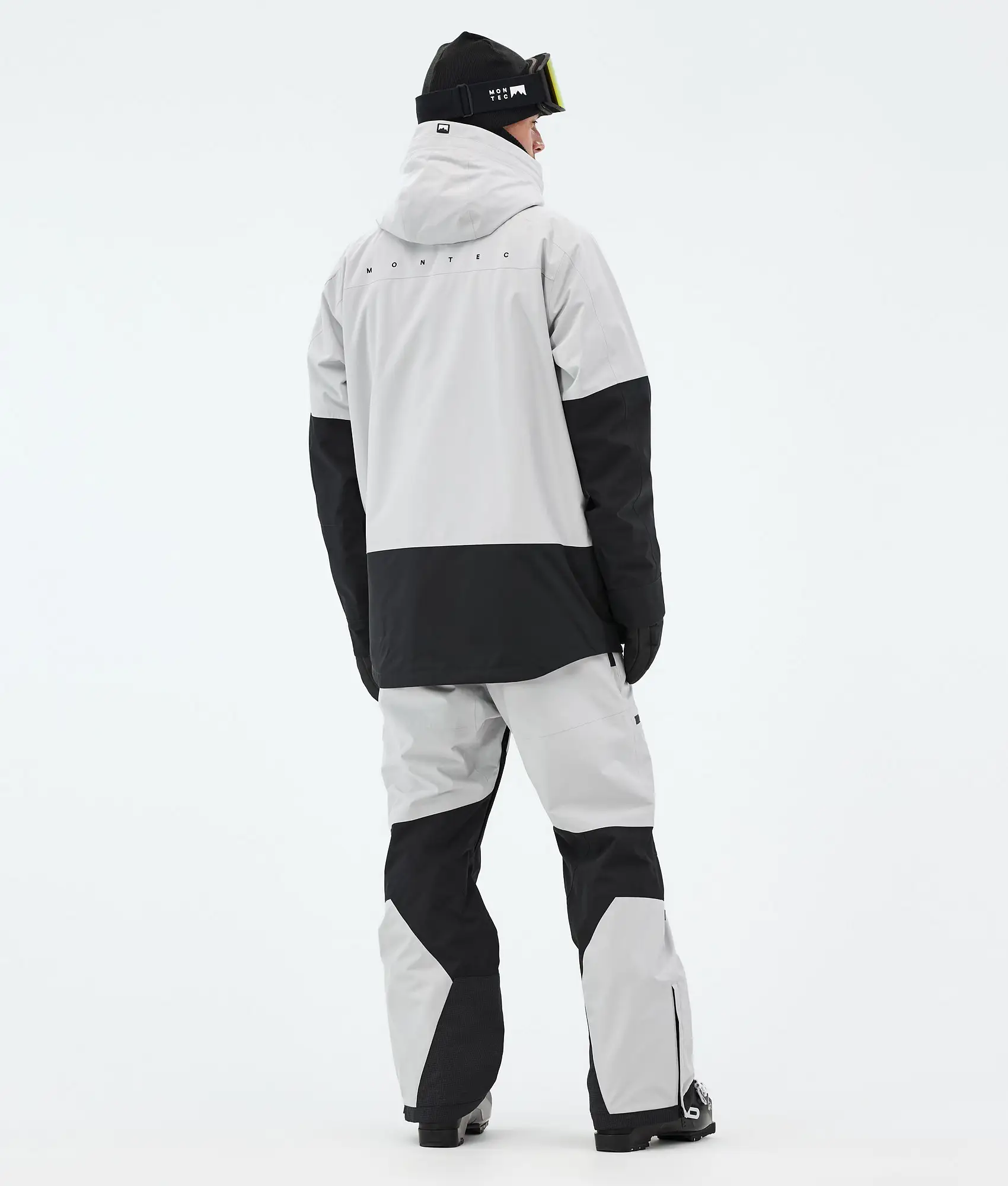 Arch Ski Jacket Men Light Grey/Black
