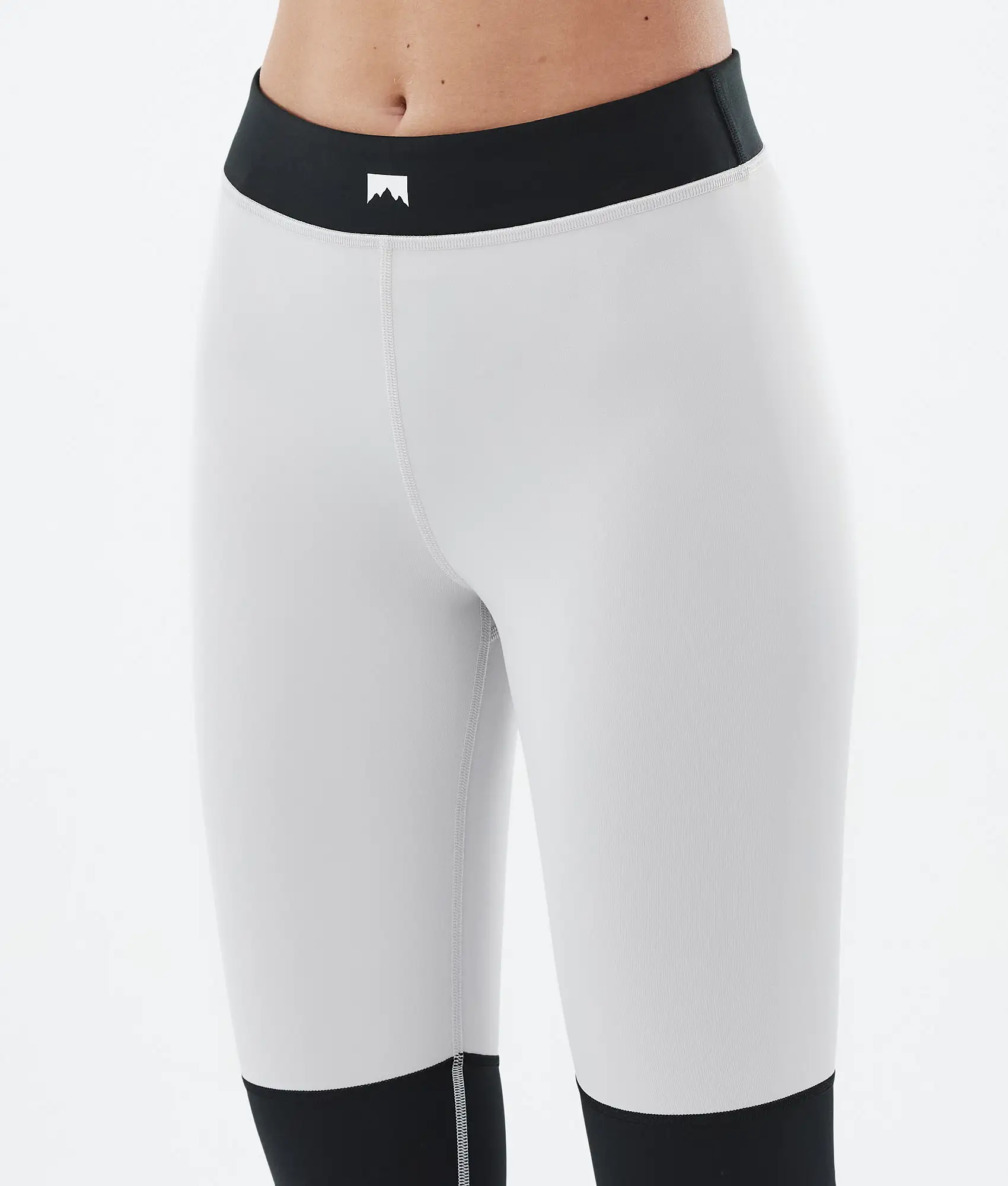 Alpha W Base Layer Pant Women Light Grey/Black/Metal Blue