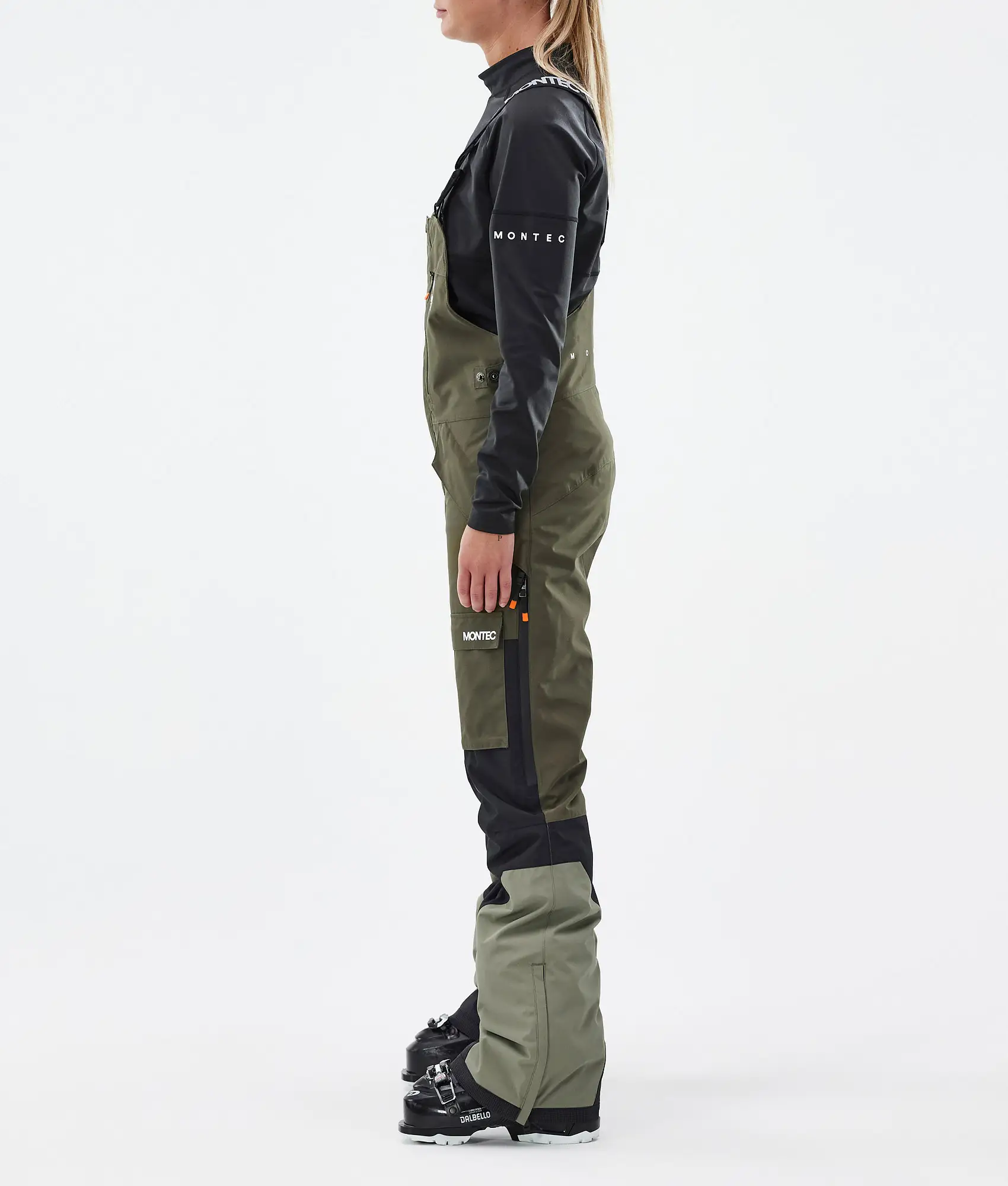 Fawk W Ski Pants Women Olive Green/Black/Greenish