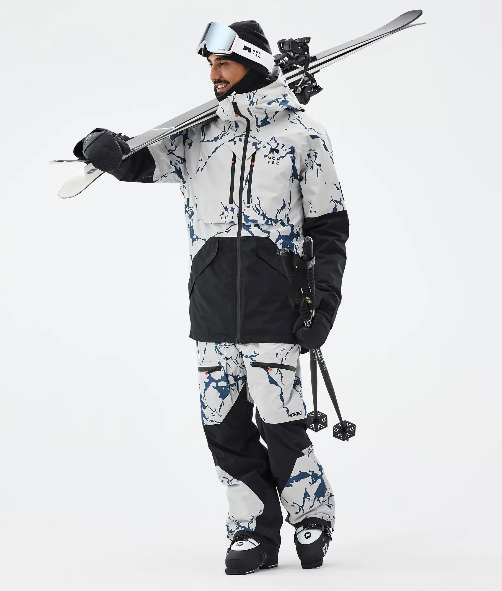 Arch Ski Jacket Men Ice/Black