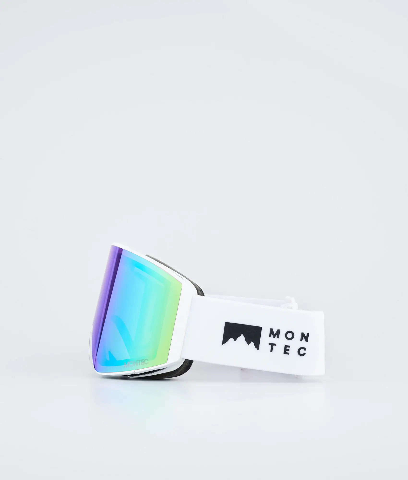 Scope Ski Goggles White W/Tourmaline Green Mirror