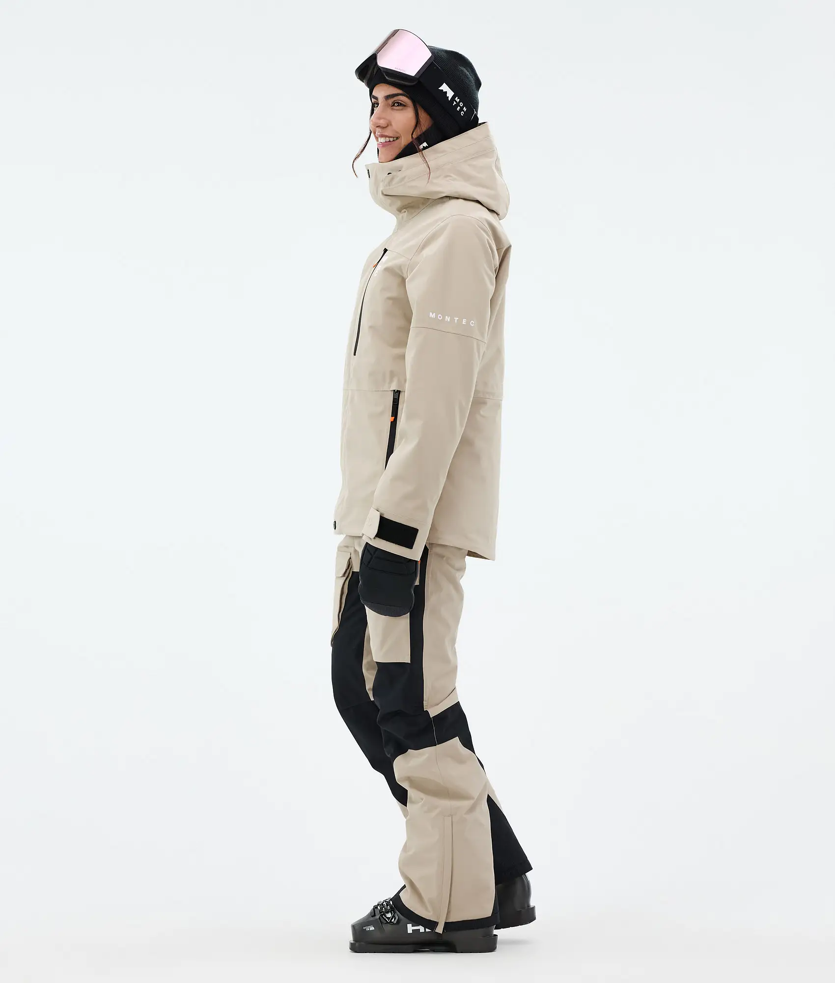 Fawk W Ski Jacket Women Sand