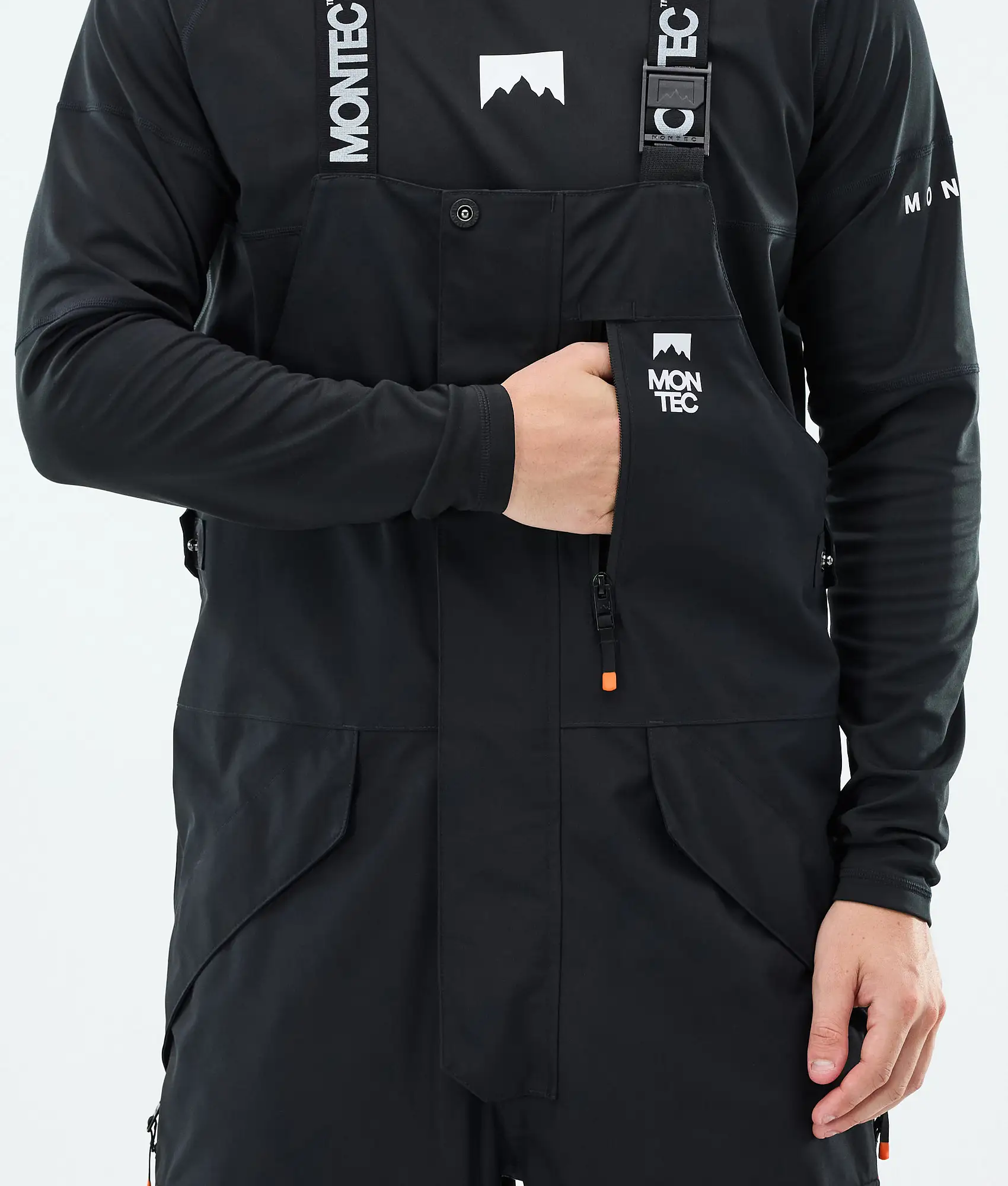 Fawk Snowboard Pants Men Black/Light Grey