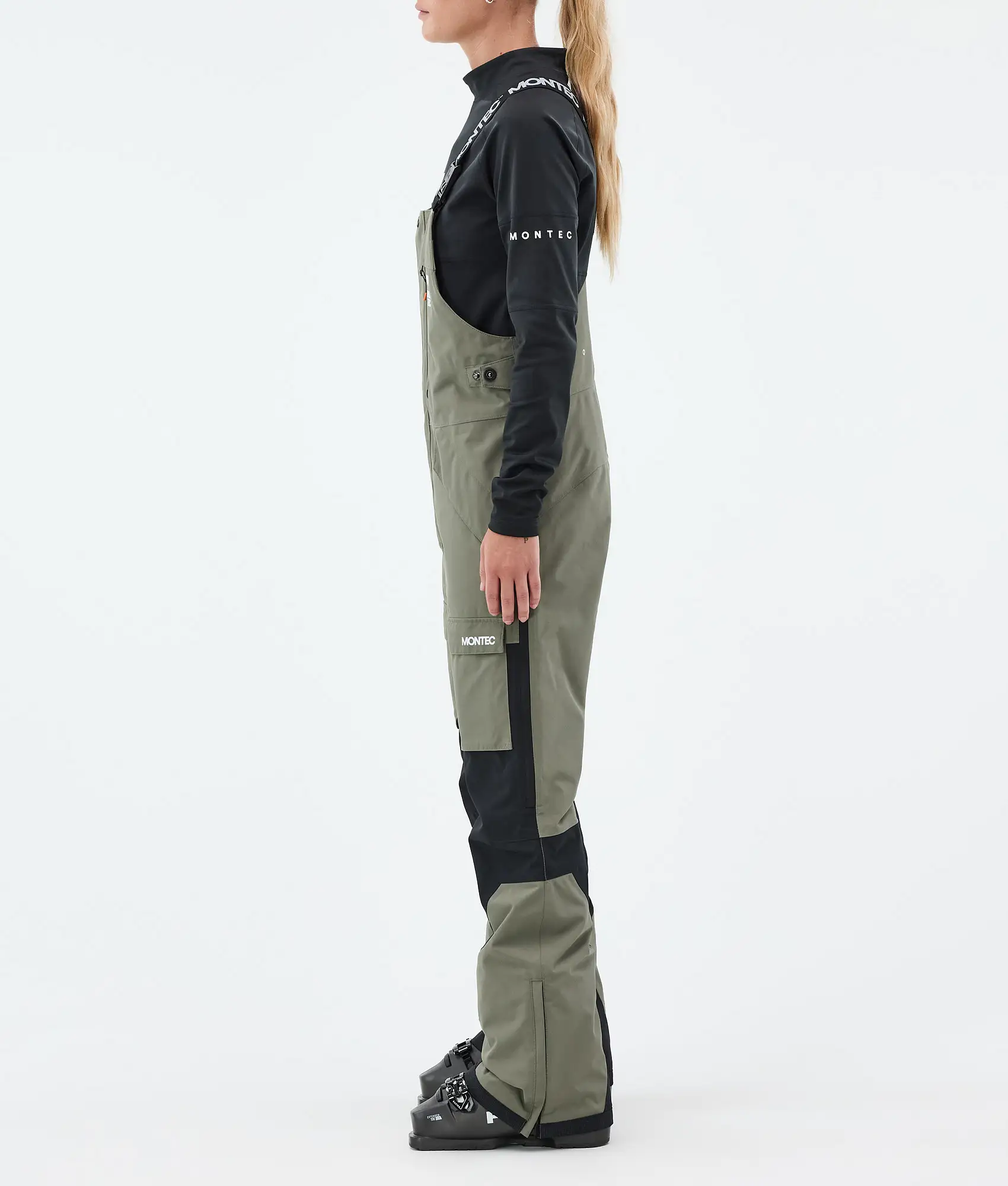 Fawk W Ski Pants Women Greenish/Black