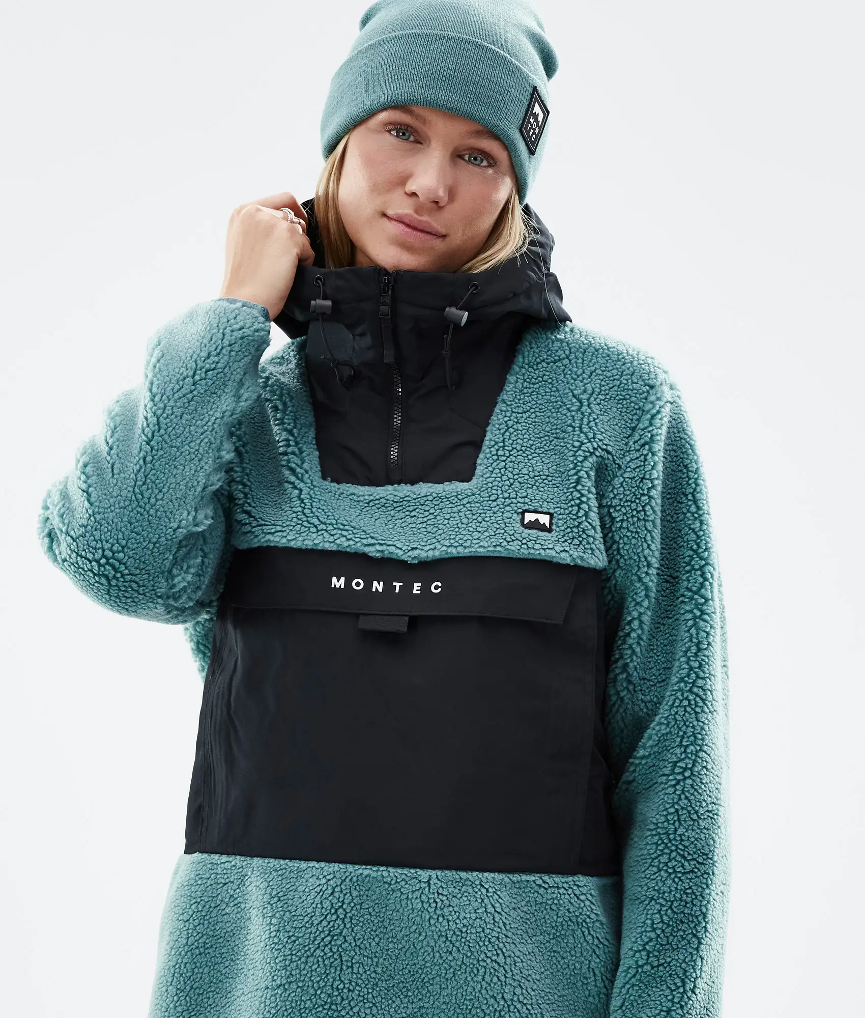 Lima W 22 Fleece Hoodie Women Atlantic/Black