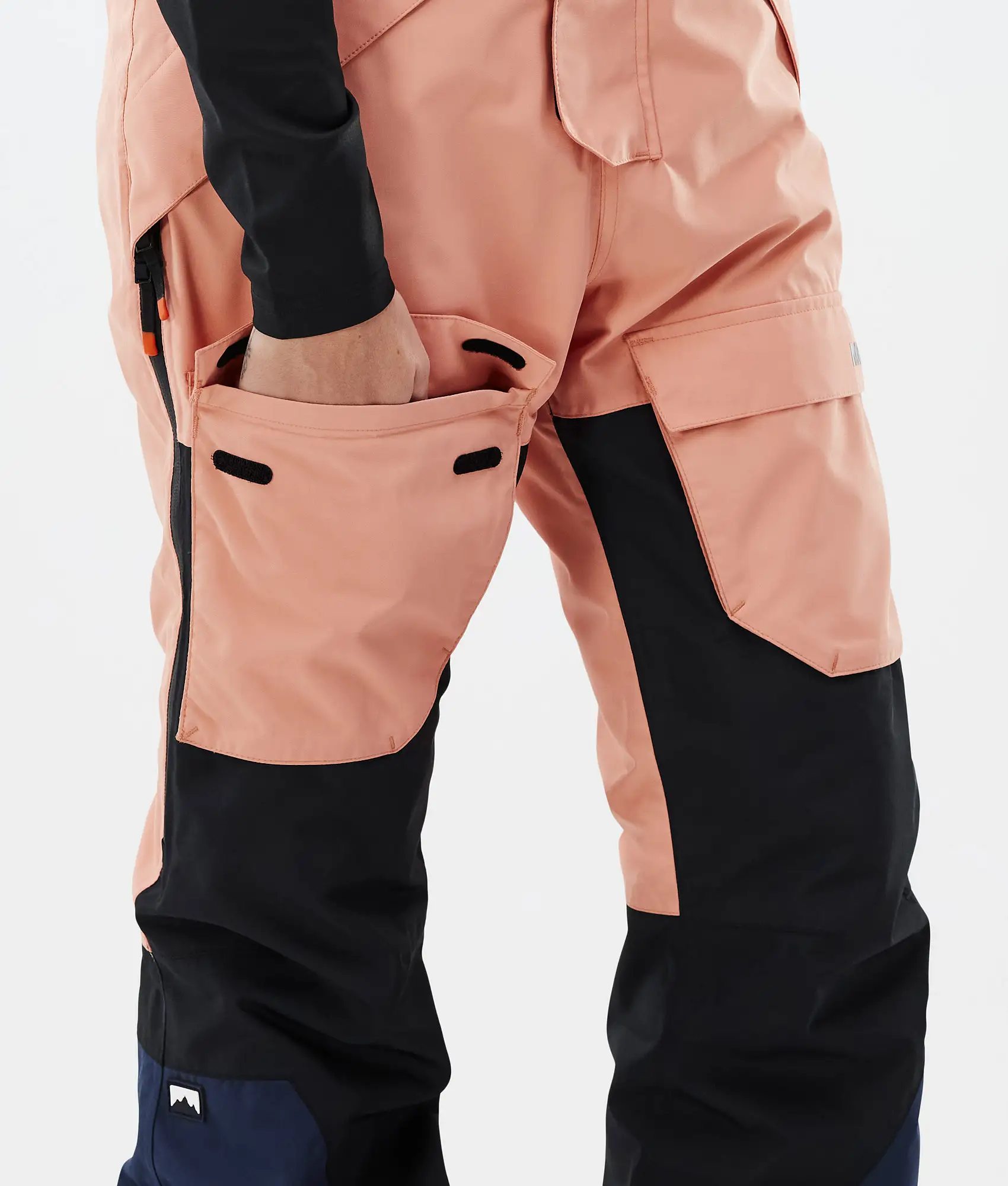 Fawk W Snowboard Pants Women Faded Peach/Black/Dark Blue