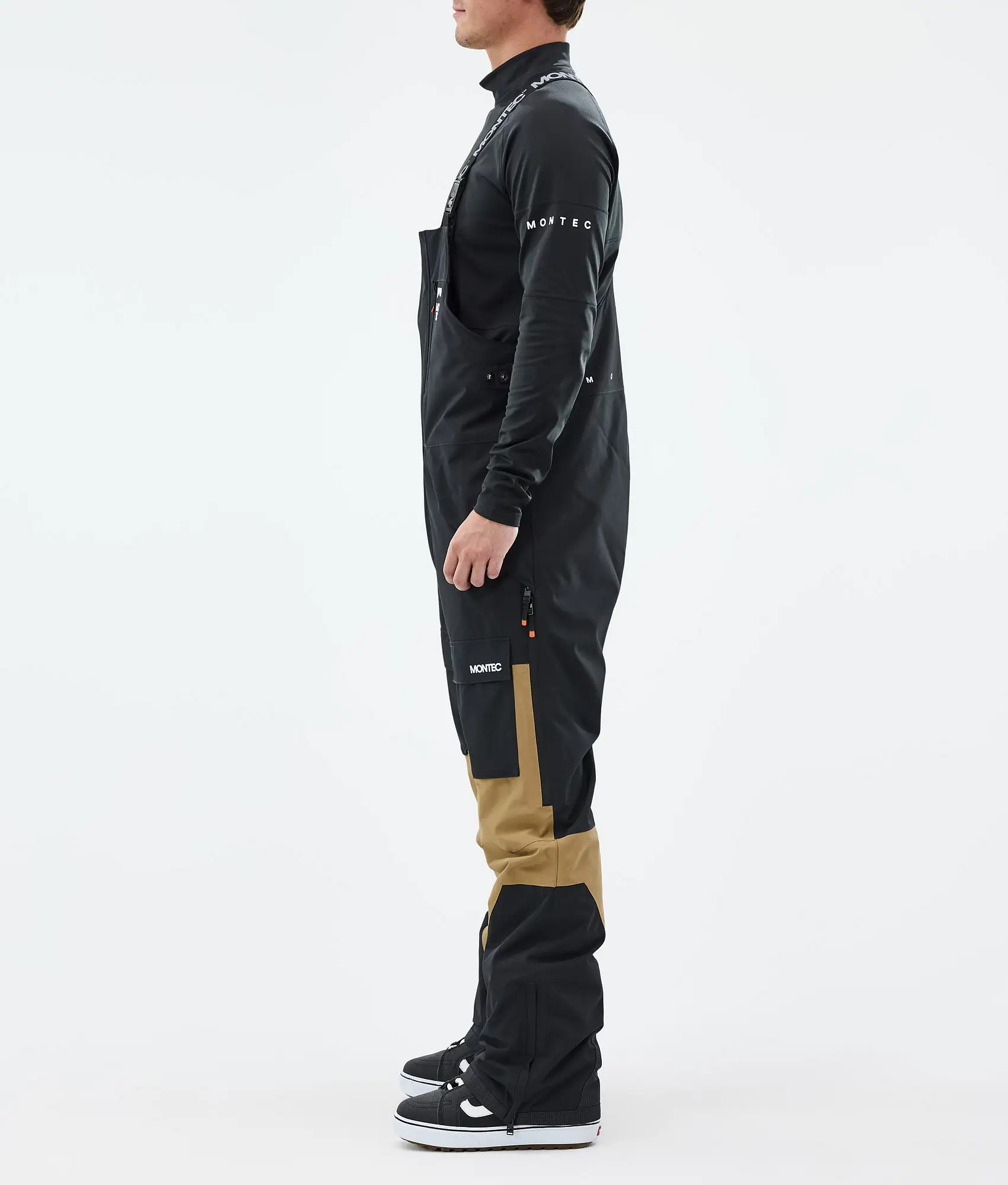 Fawk Snowboard Pants Men Black/Gold