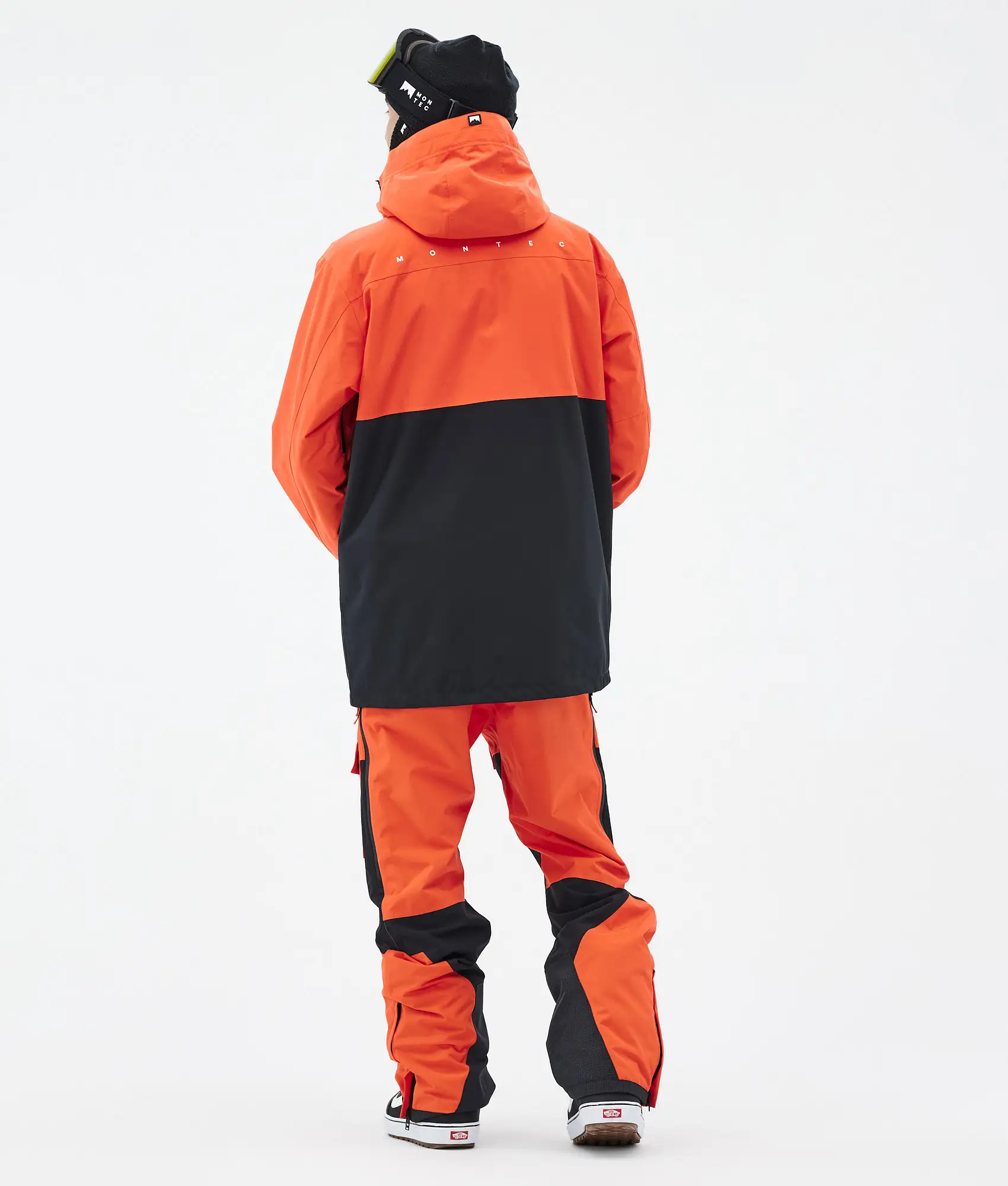Doom Snowboard Jacket Men Orange/Black