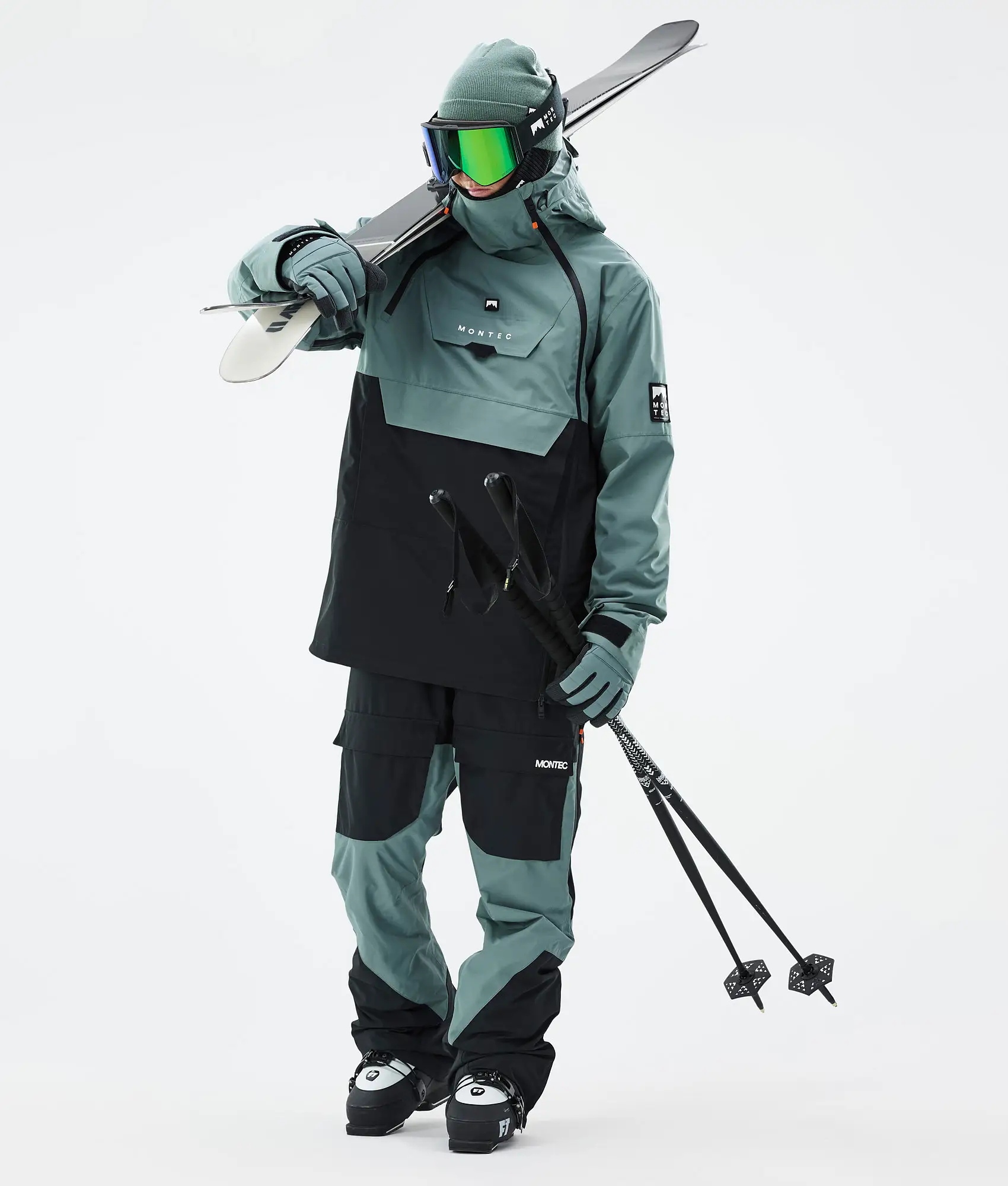 Doom Ski Jacket Men Atlantic/Black