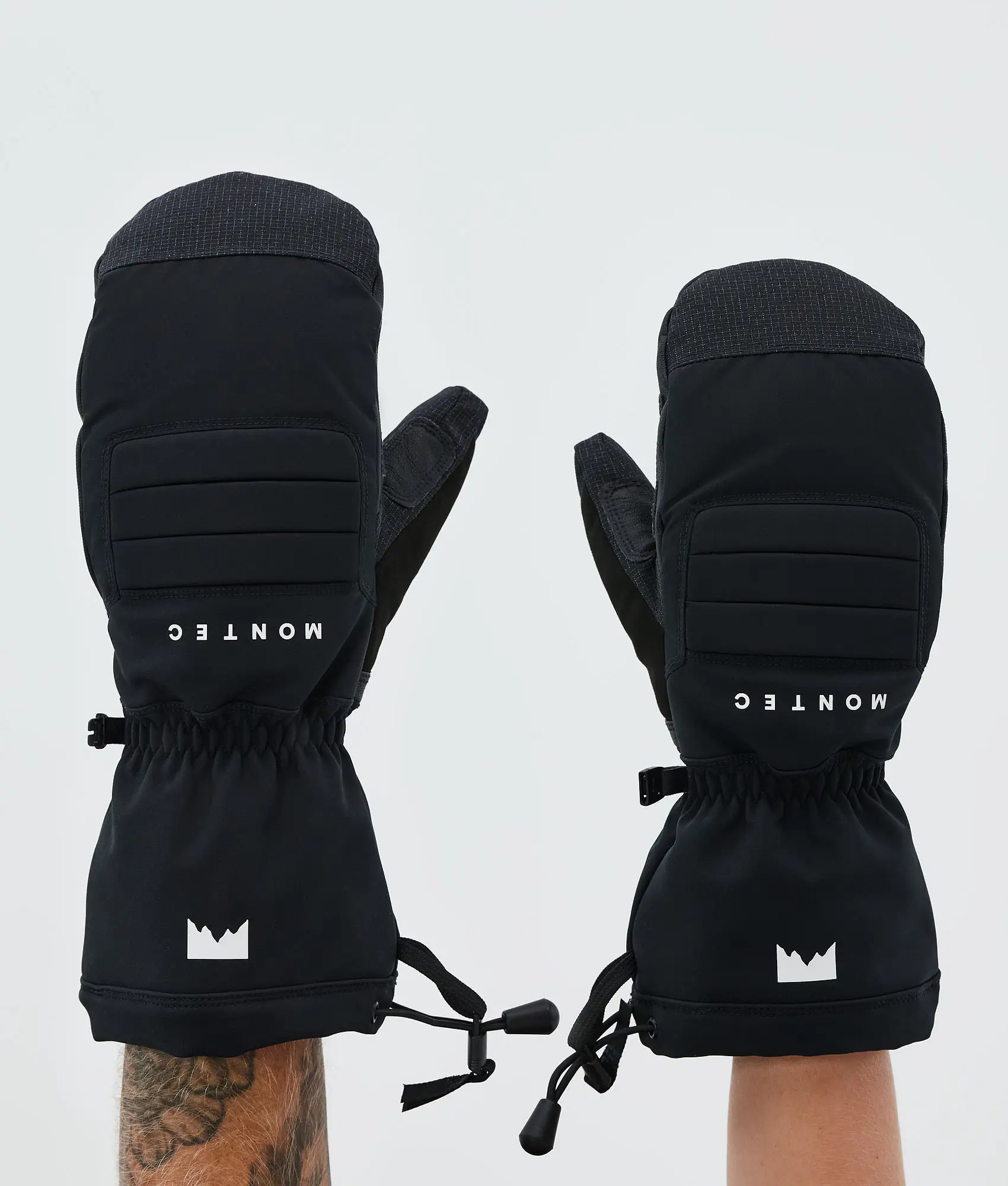 Roast 2024 Snow Mittens Black