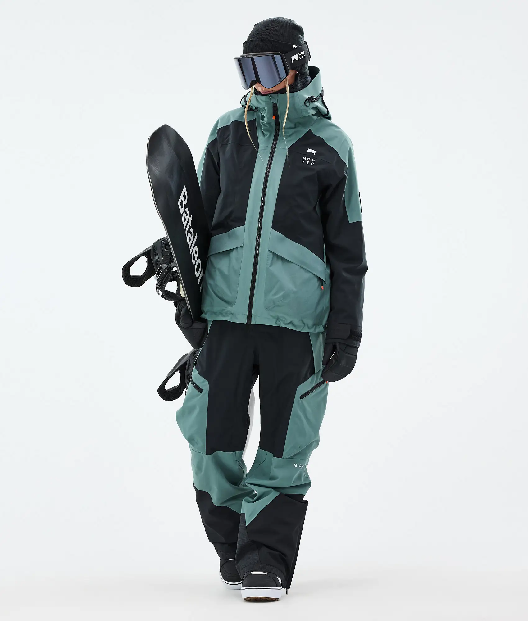 Morpheus W Snowboard Jacket Women Atlantic/Black