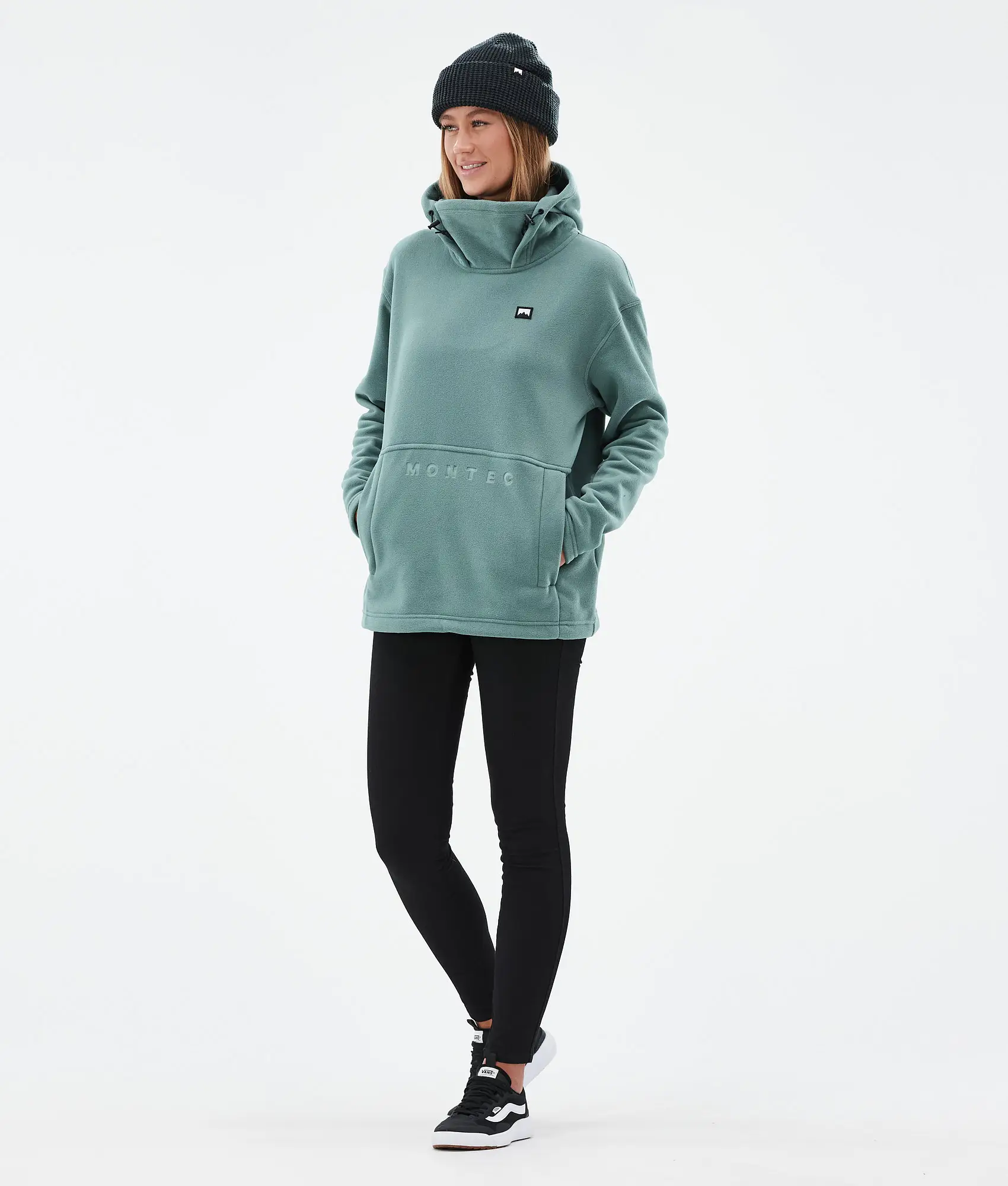 Delta W Fleece Hoodie Women Atlantic