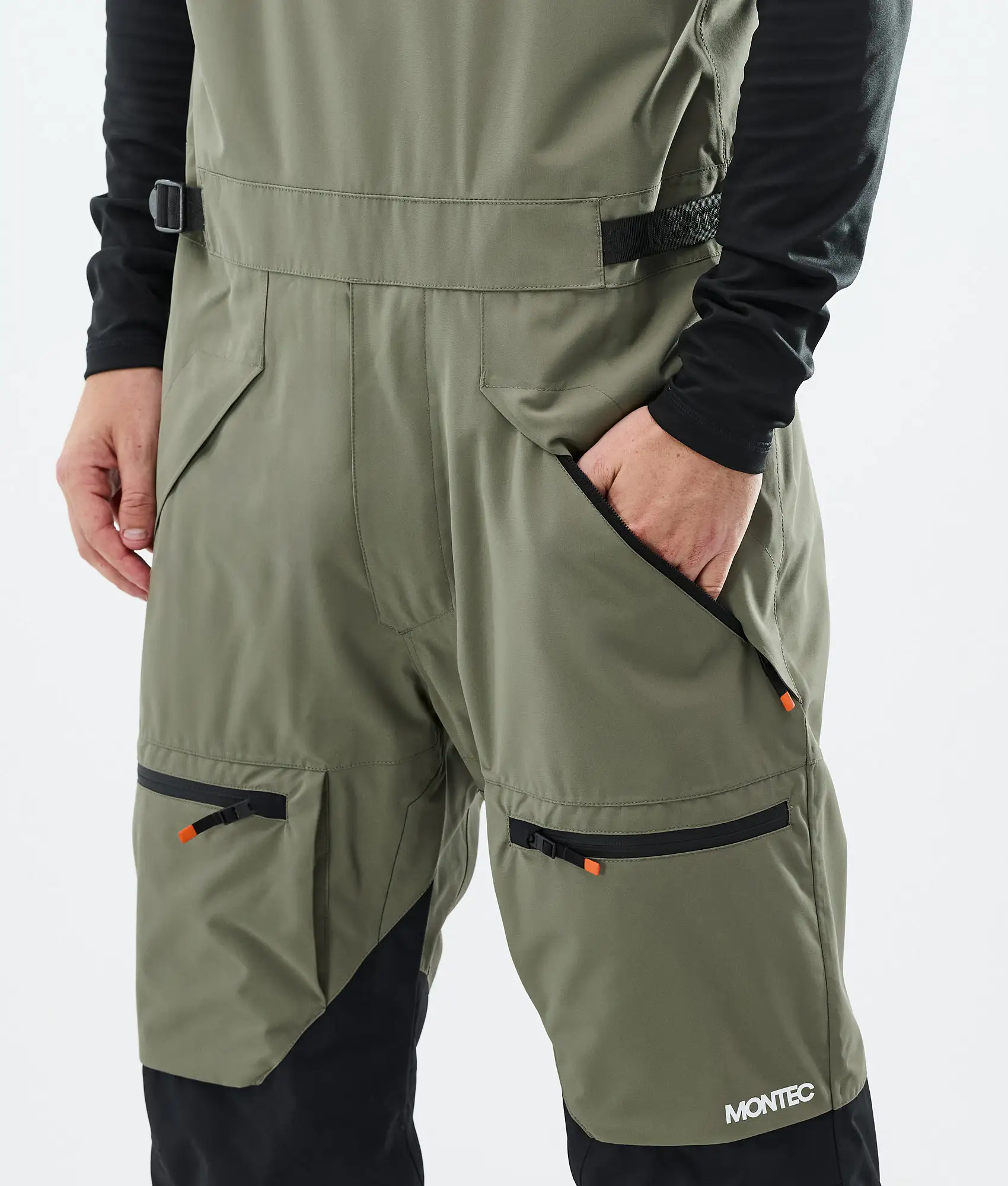 Arch Snowboard Pants Men Greenish/Black