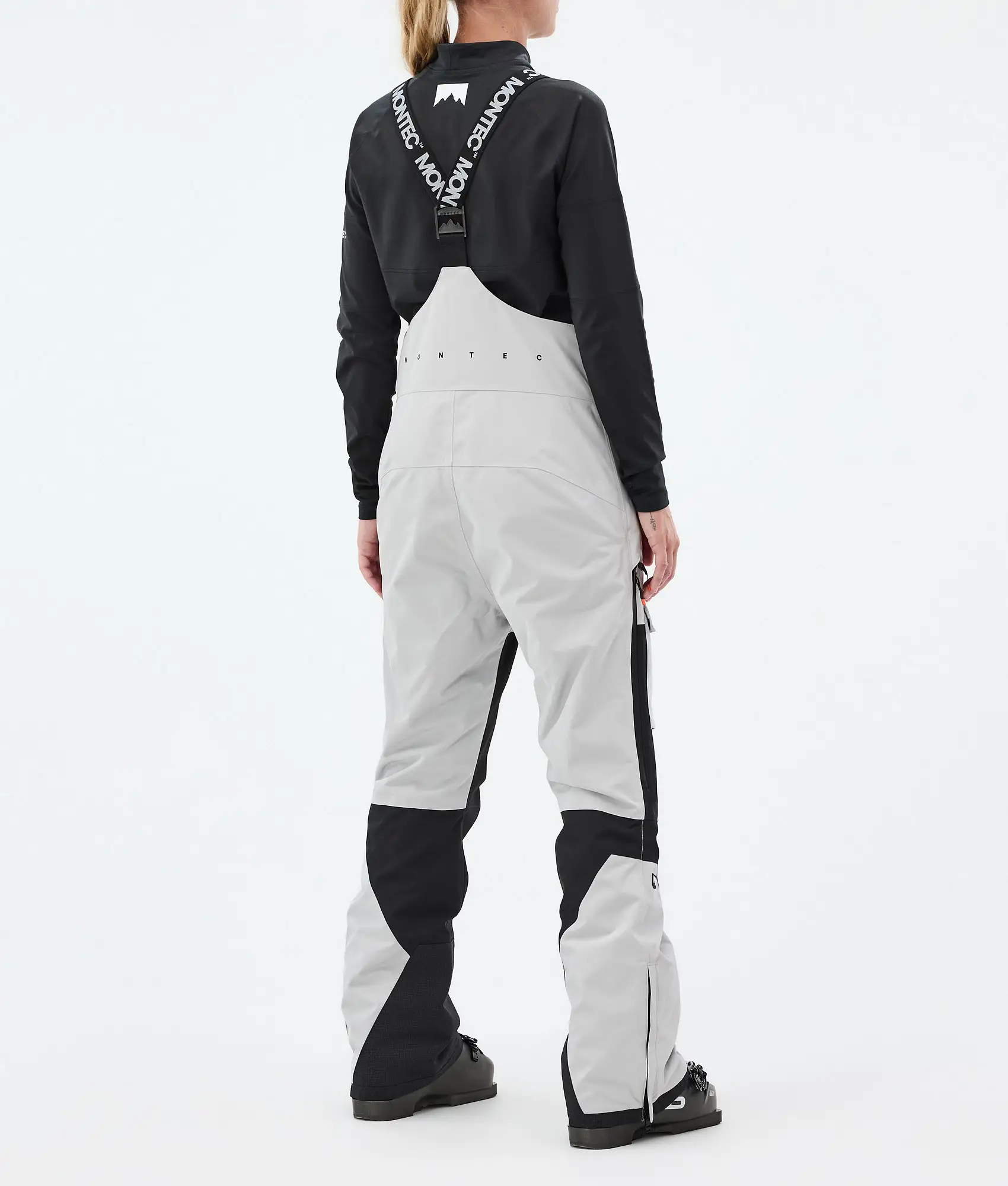 Fawk W Ski Pants Women Light Grey/Black