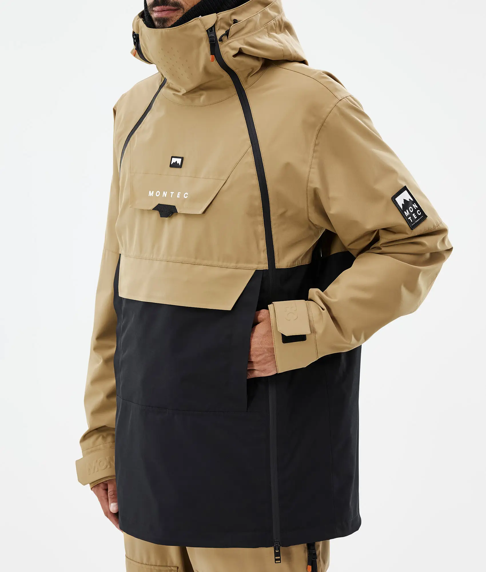 Doom Ski Jacket Men Gold/Black