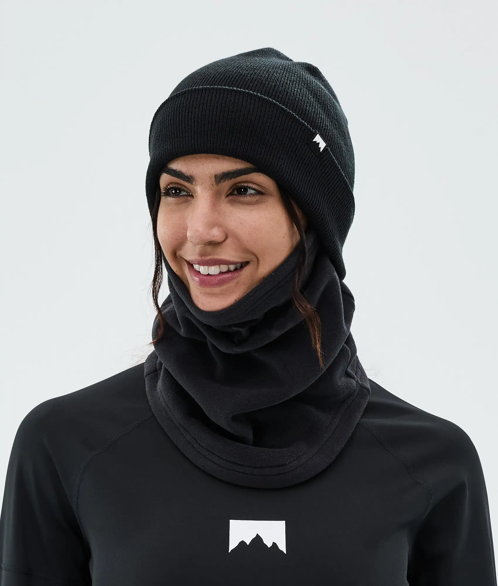 Echo Tube Facemask Black